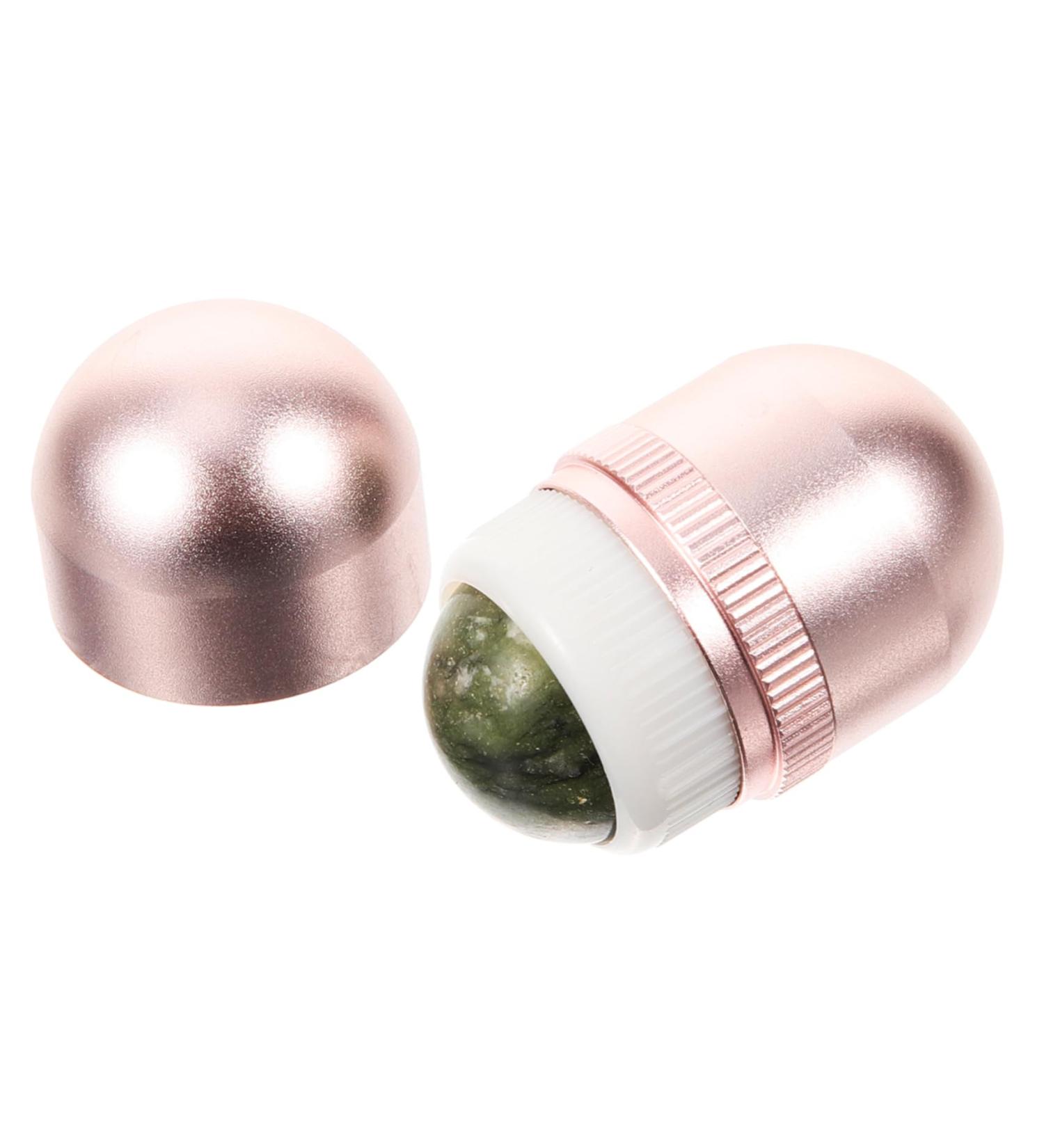 Pink Jade Roller & Face Massage Tools - Reduce Puffiness & Enhance Eye Care | Portable Facial Massager - Buy Online on GoSupps.com