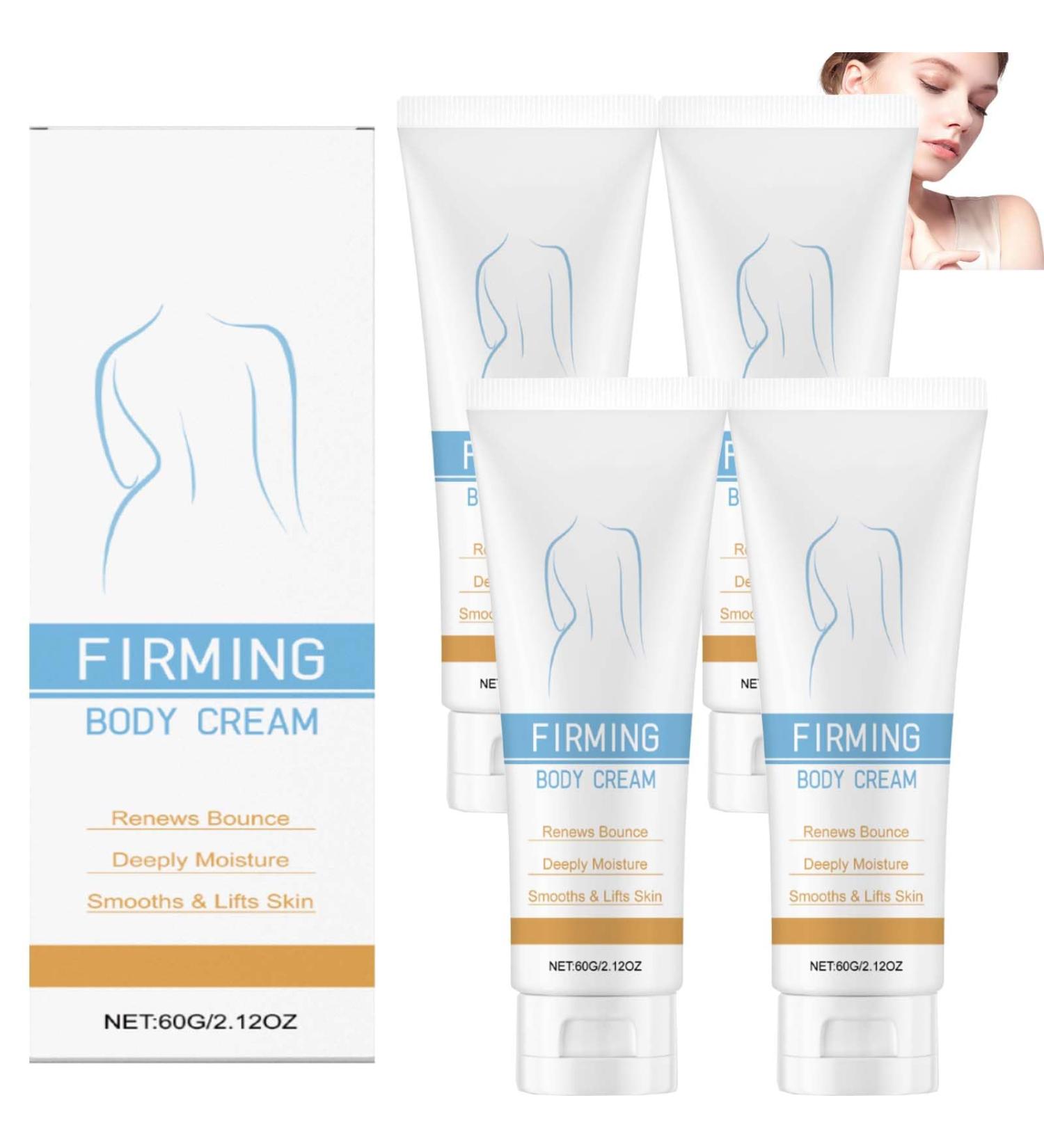  JASUBAI Firming body cream with collagen and hyaluronic acid skin firming lotion for arms thighs and waist plant extract moisturizer for women (4 Pcs) - Buy Online on GoSupps.com