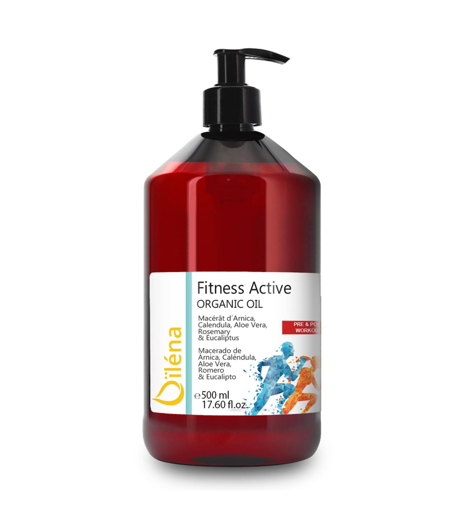 Relaxing Massage Oil - Arnica Calendula & Aloe Vera | Soothing & Moisturizing Body & Facial Oil | Rosemary & Eucalyptus - 500ml - Buy Online on GoSupps.com