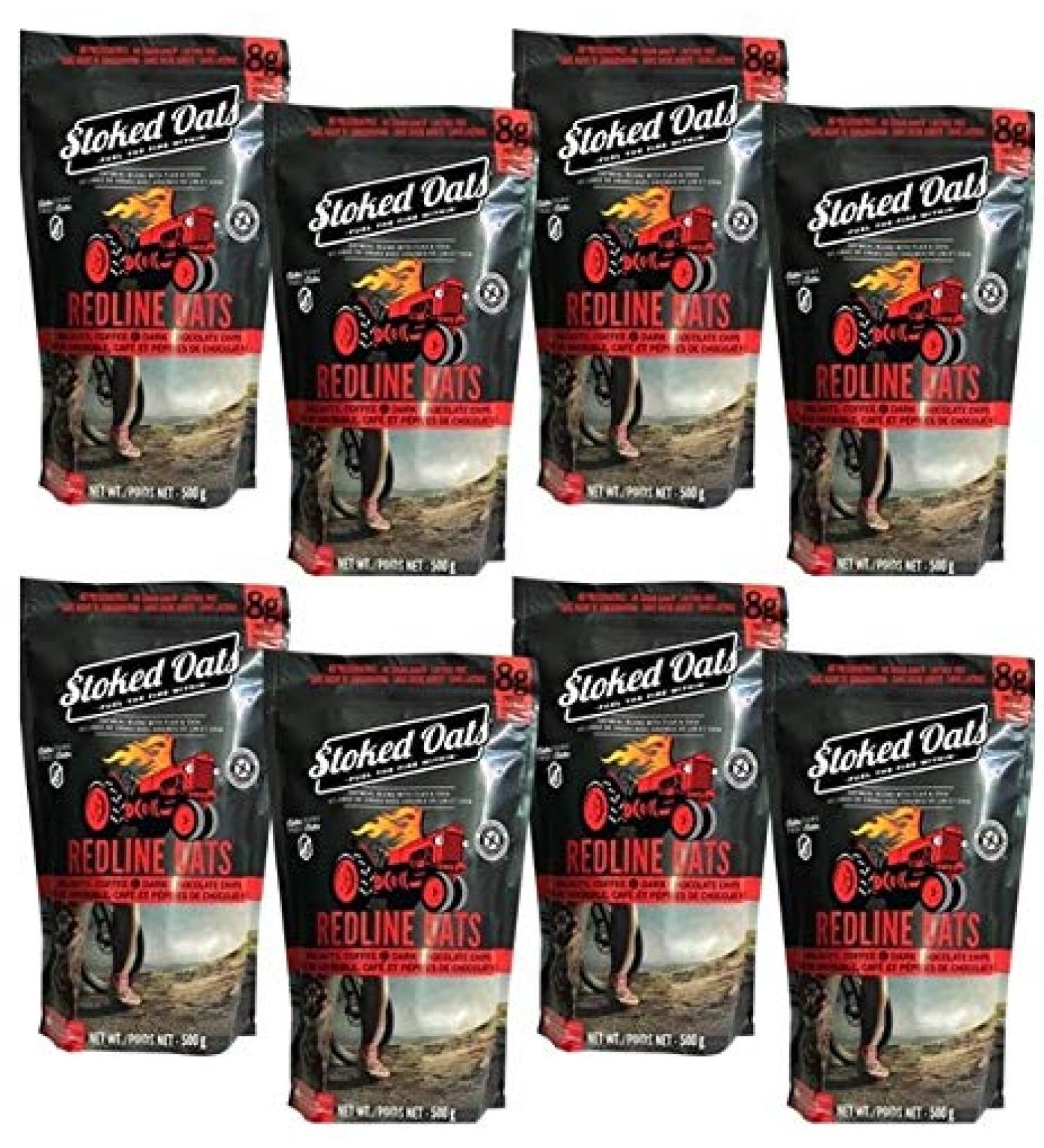 Stoked Oats Redline 500g Bag (Pack of 8)