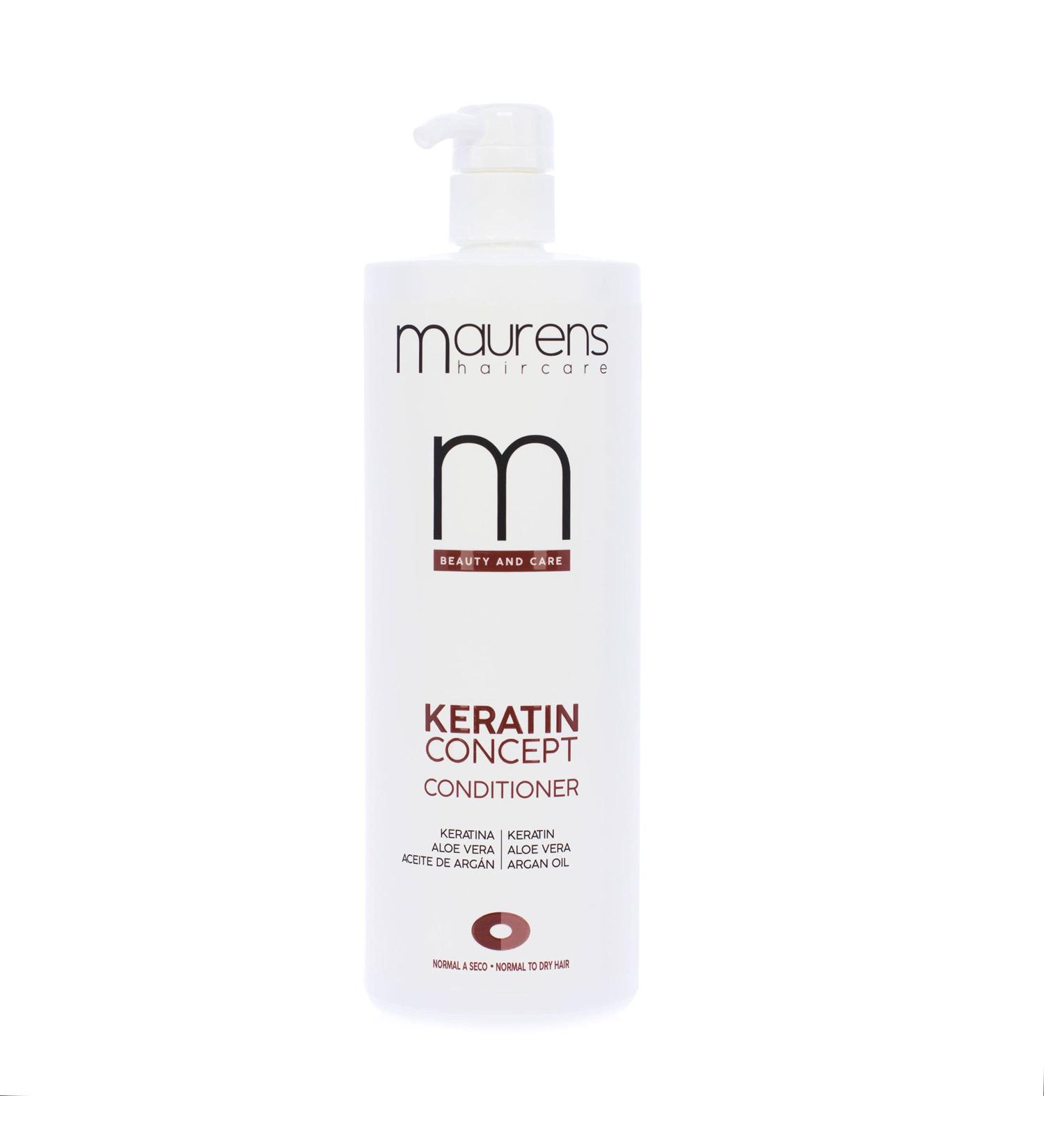  MAURENS Maurens Keratin Concept Hydro Repairing Conditioner with Keratin Aloe Vera and Argan Oil 1000ml - Buy Online on GoSupps.com
