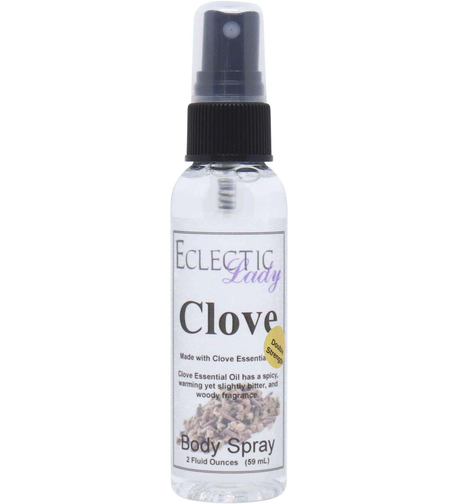 Clove Essential Oil Body Spray (Double Strength) 2 ounces Body Mist for Women with Clean Light & Gentle Fragrance Long Lasting Perfume with Comforting Scent for Men & Women Cologne with Soft 2 Fl Oz (Pack of 1) - Buy Online on GoSupps.com
