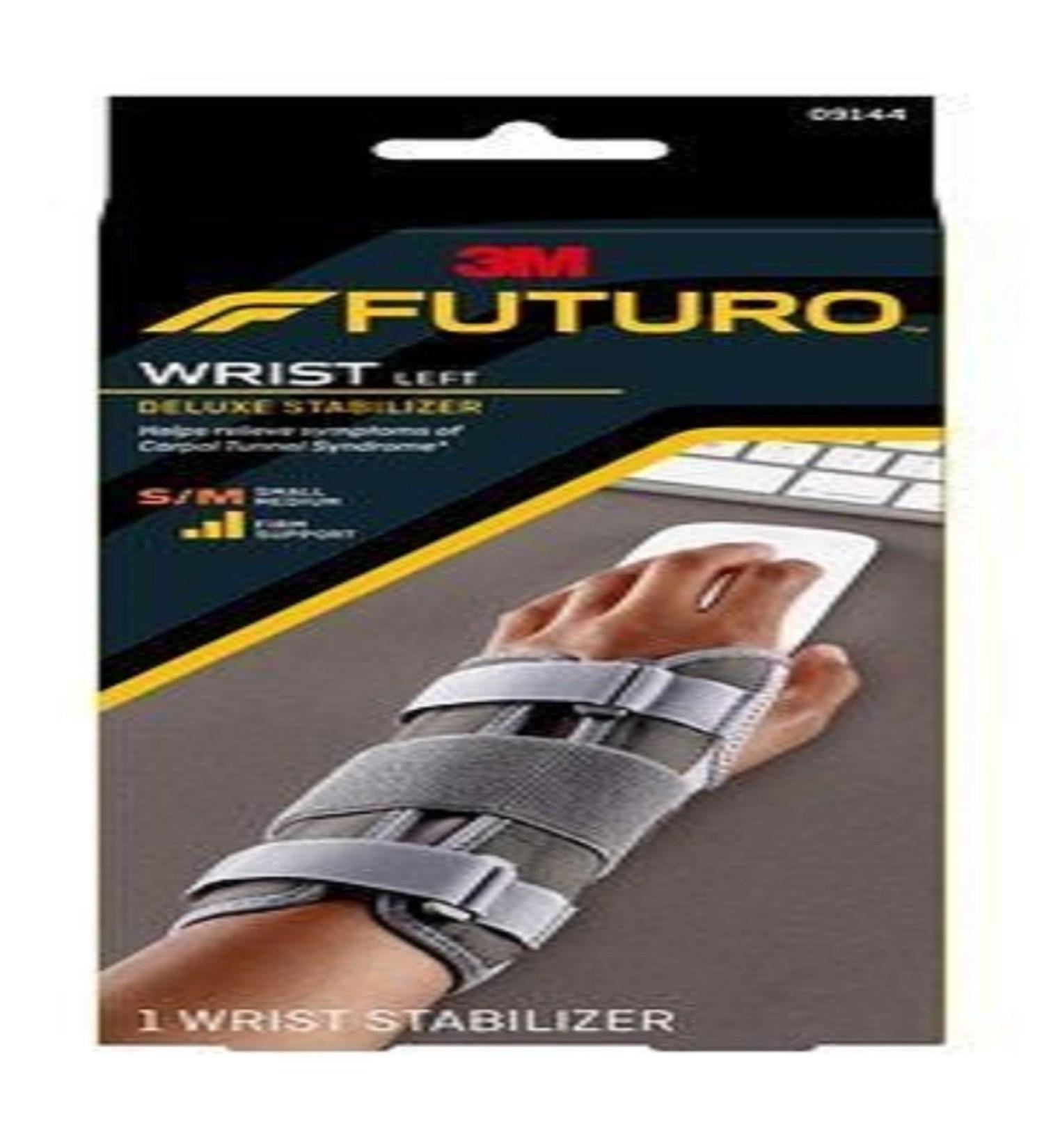 Futuro Deluxe Wrist Stabilizer Left Hand Large/extra Large (45538ent)
