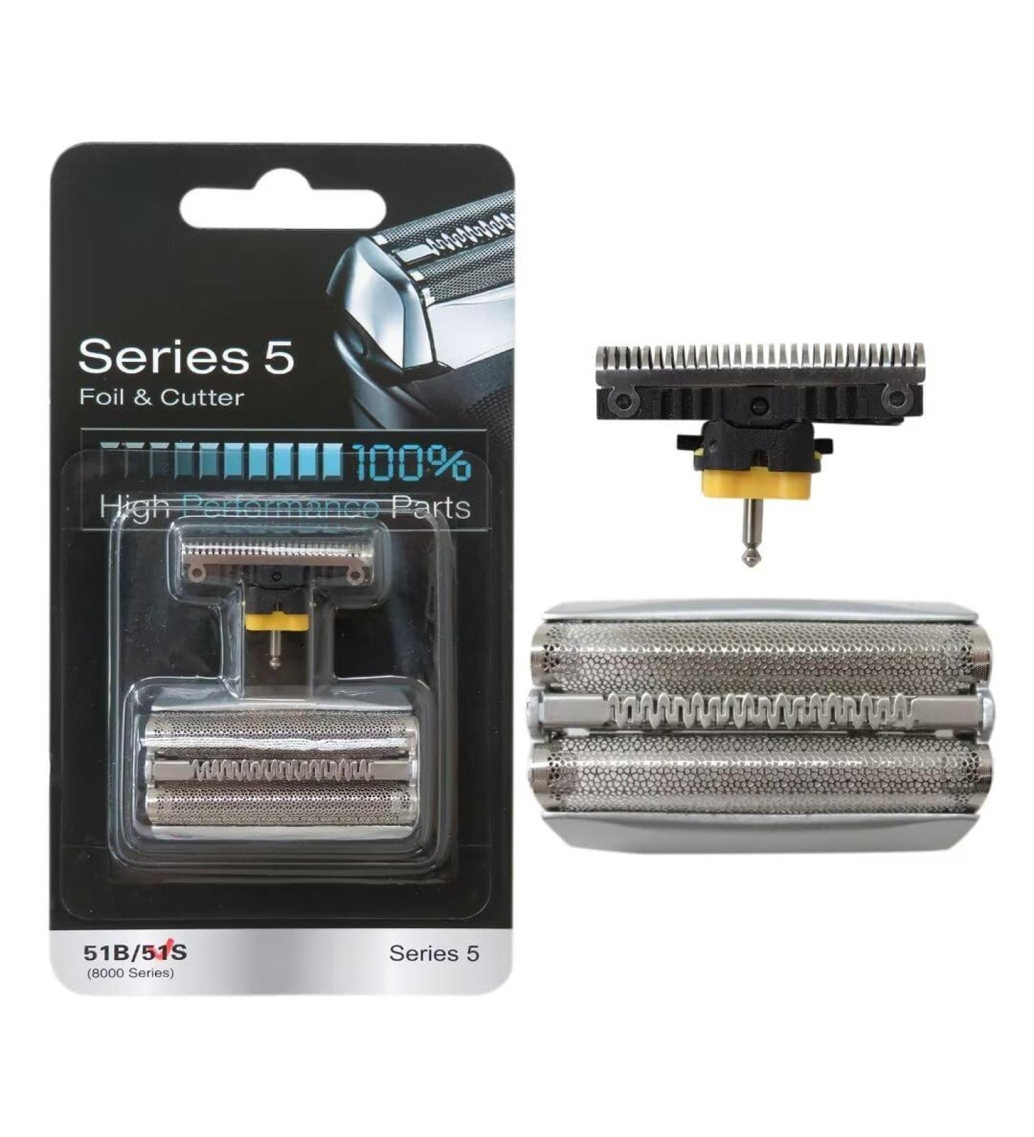 2024 Upgraded 51S Silver Foil Head for Braun WaterFlex 8970 8975 8985 8986 8987 8990 8991 8995 8595 - International Shipping Available - Buy Online on GoSupps.com