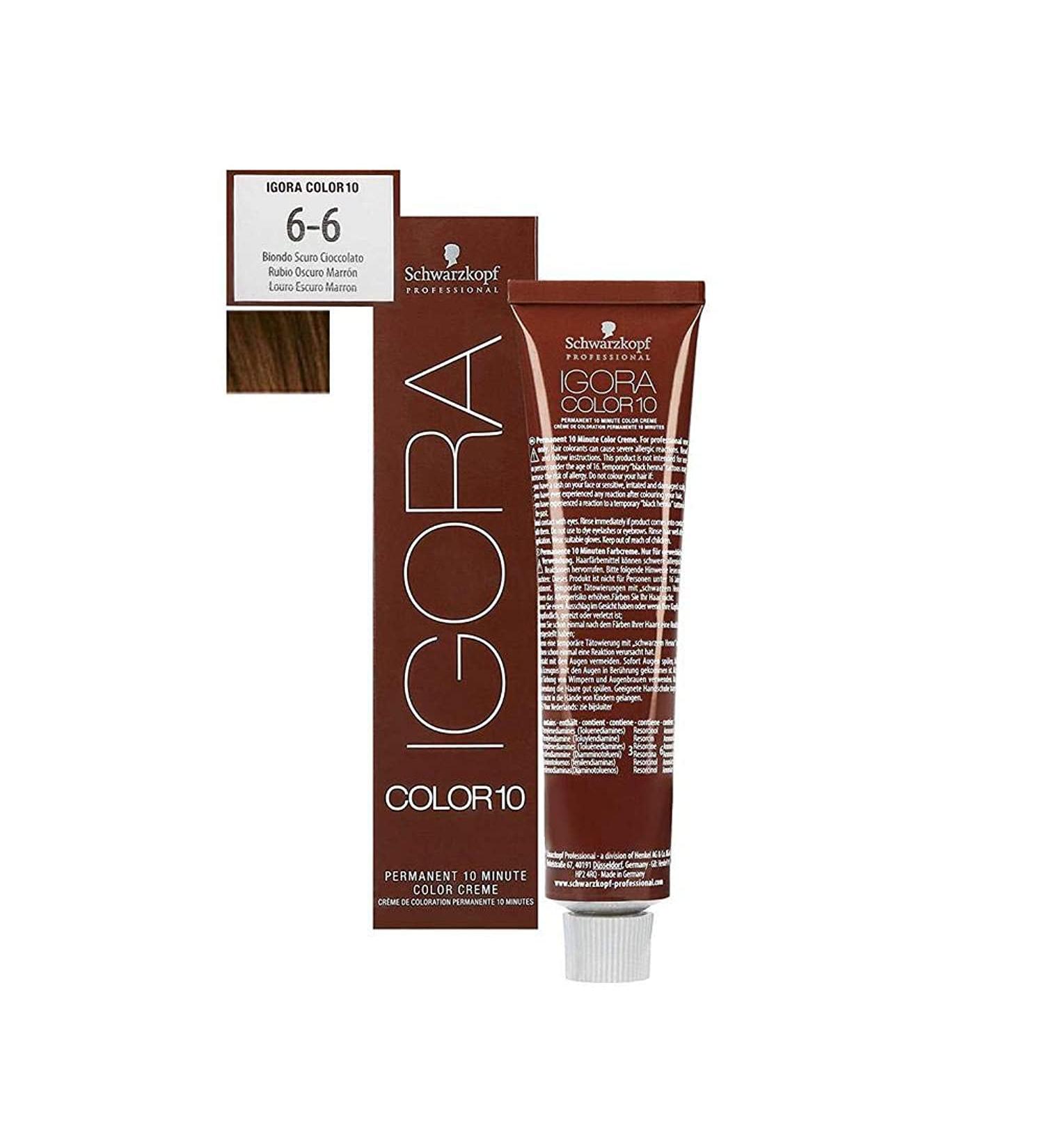Schwarzkopf IG Color10 6-6 60ml - Buy Online on GoSupps.com