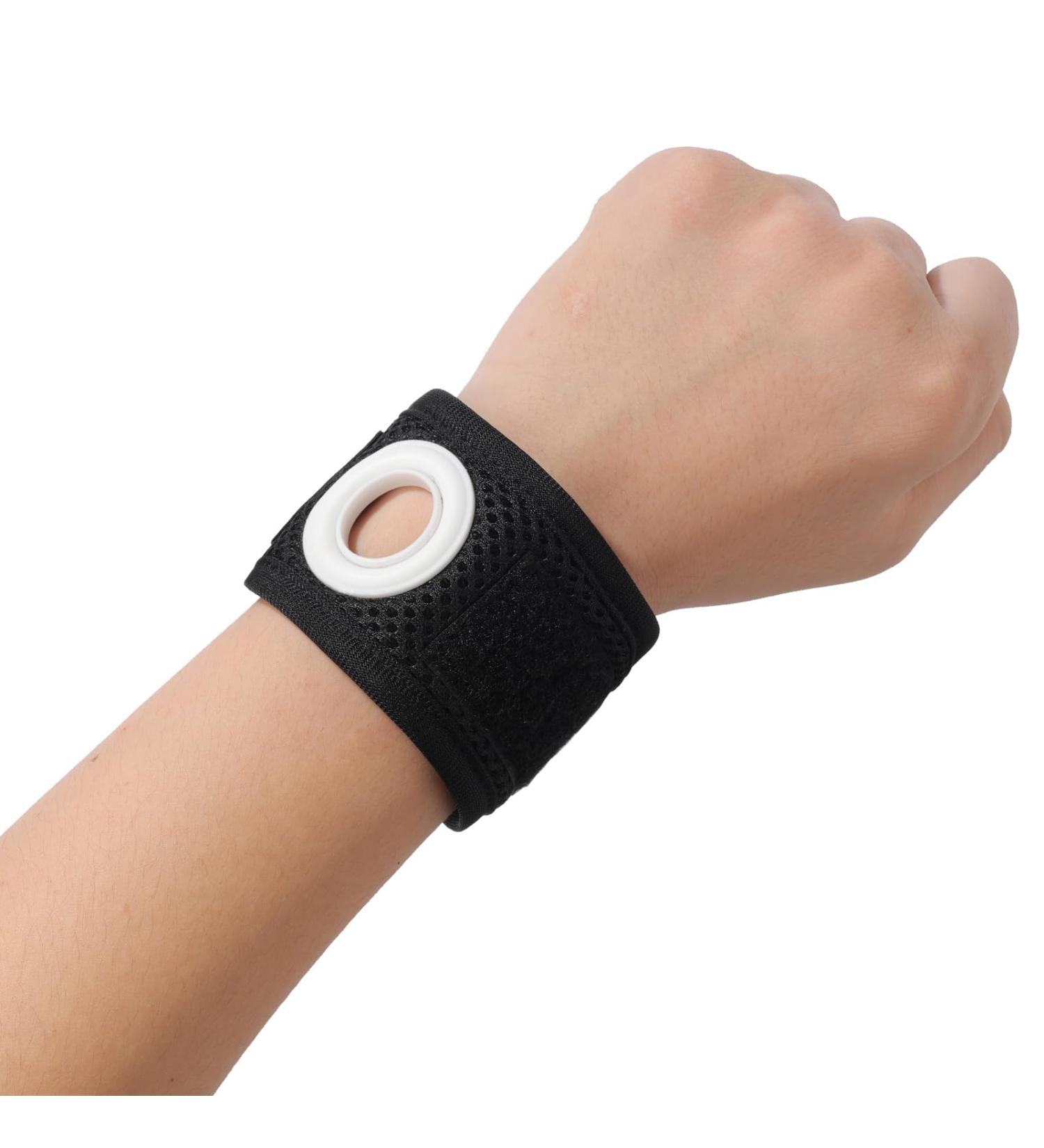 TFCC Wrist Brace with Compression Ring Pad | Tear Recovery & DRUJ Instability Support | Prevent Repetitive Injuries (S/M) - International Shipping Available - Buy Online on GoSupps.com