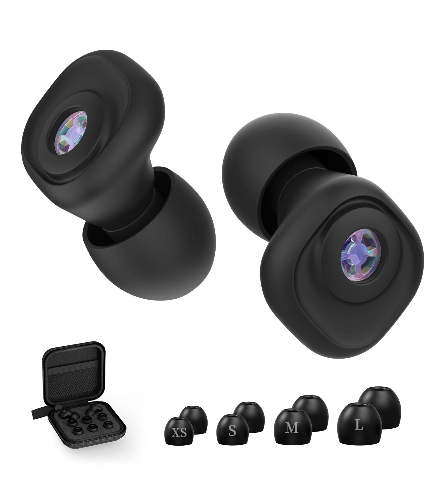 High-Quality Reusable Silicone Earplugs for Concerts | 23dB Noise Reduction | 8 Ear Tips Included | Perfect for Musicians & Events - Buy Online on GoSupps.com