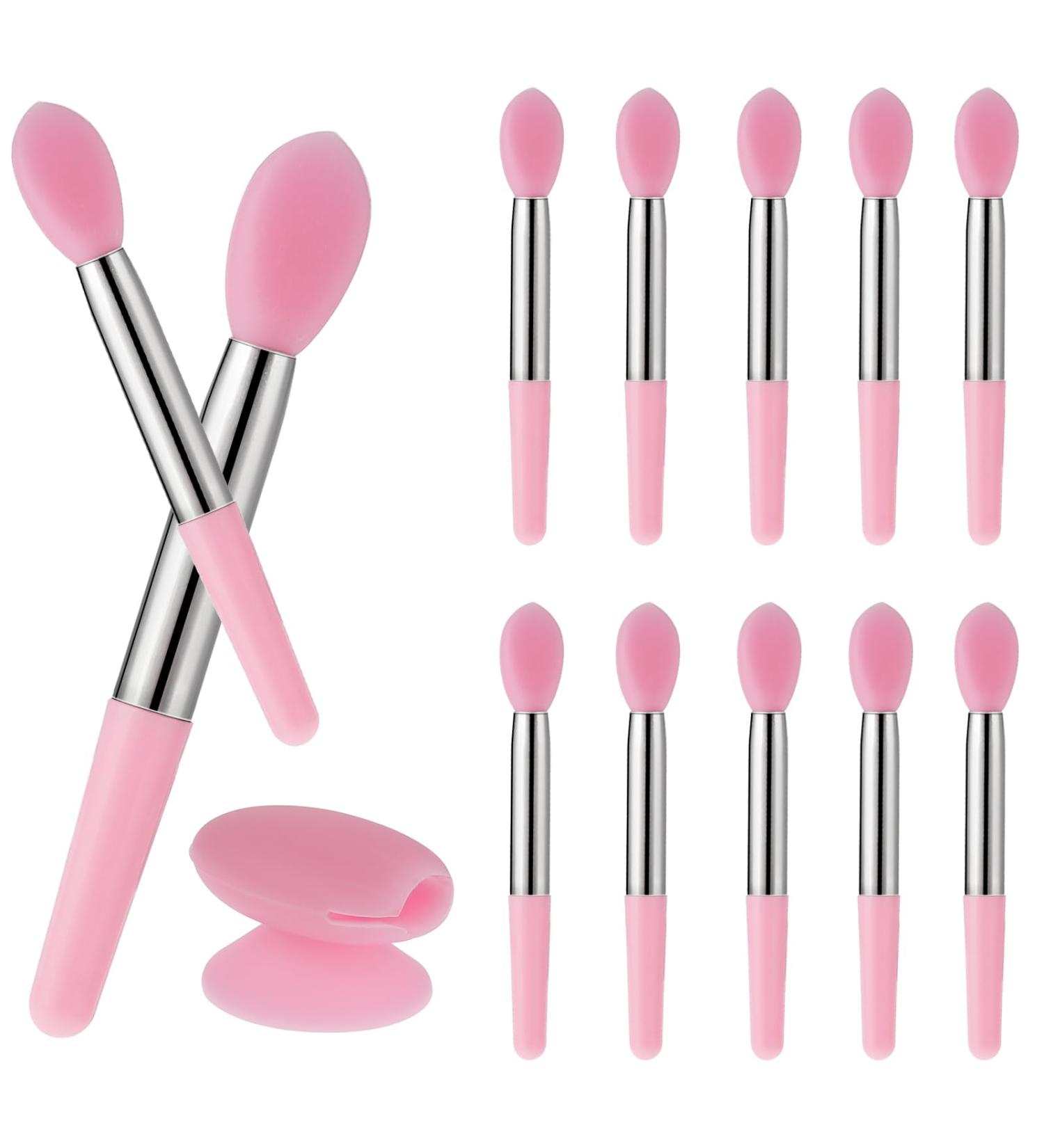 Shop WLLHYF 12PCS Silicone Lip Brush Set | Professional Makeup Tools for Lipstick Eyeshadow & Face Masks - Perfect for Beauty Enthusiasts - Buy Online on GoSupps.com