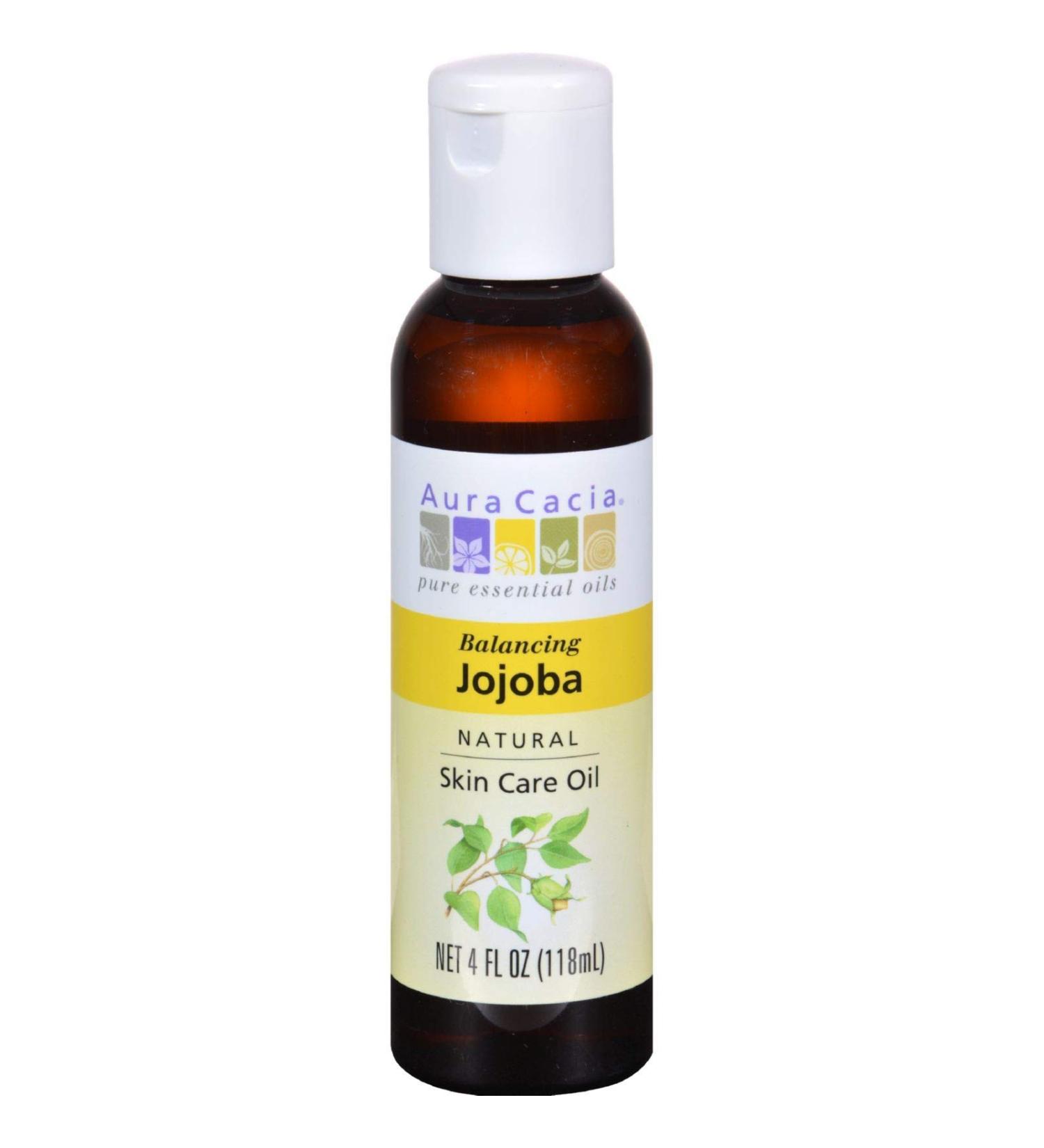 Aura Cacia Oil Essential Jojoba 4 Fl Oz