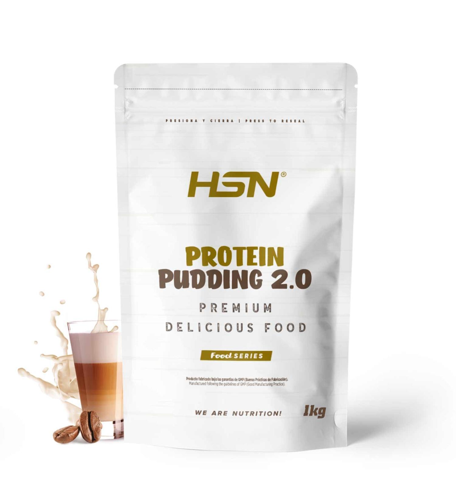  HSN HSN Protein Pudding | Coffee to Milk Flavor 1kg 25 Outlets Per Container | With Whey Protein | Very Easy to Make | Low Calorie No Added Sugar | Non-GMO Vegetarian Gluten Free - Buy Online on GoSupps.com