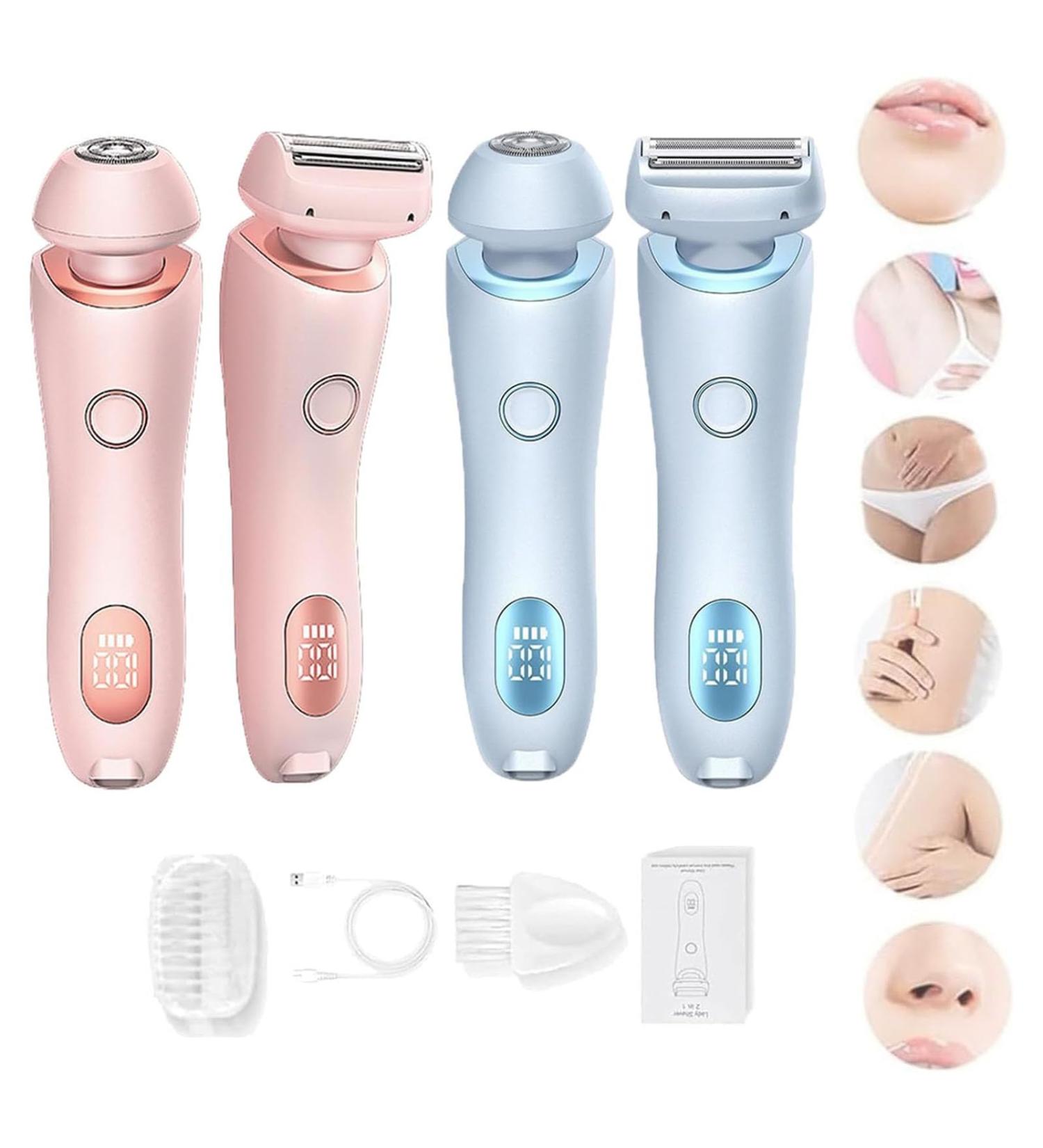 Duskofficial Razor dusk Official Shaver dusk Official Electric Razor silk Glide Pro Shaver 3.0 2 In 1 Electric Shaver Razors for Women electric Waterproof Shaver for Women bikini Shaver for Women (AB) - Buy Online on GoSupps.com