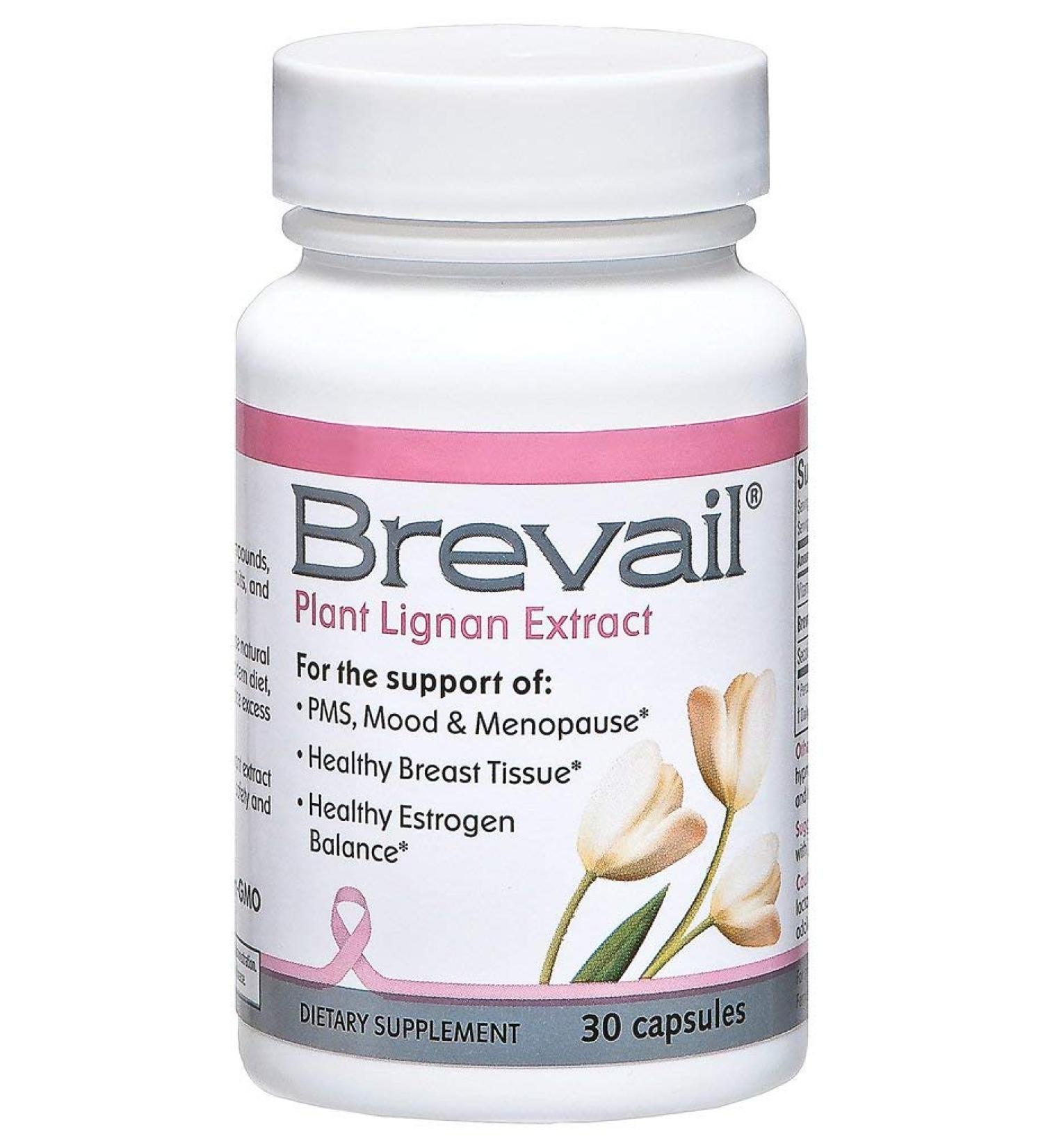 Barlean's Organic Oils - Brevail Plant Lignan Extract 30 capsules