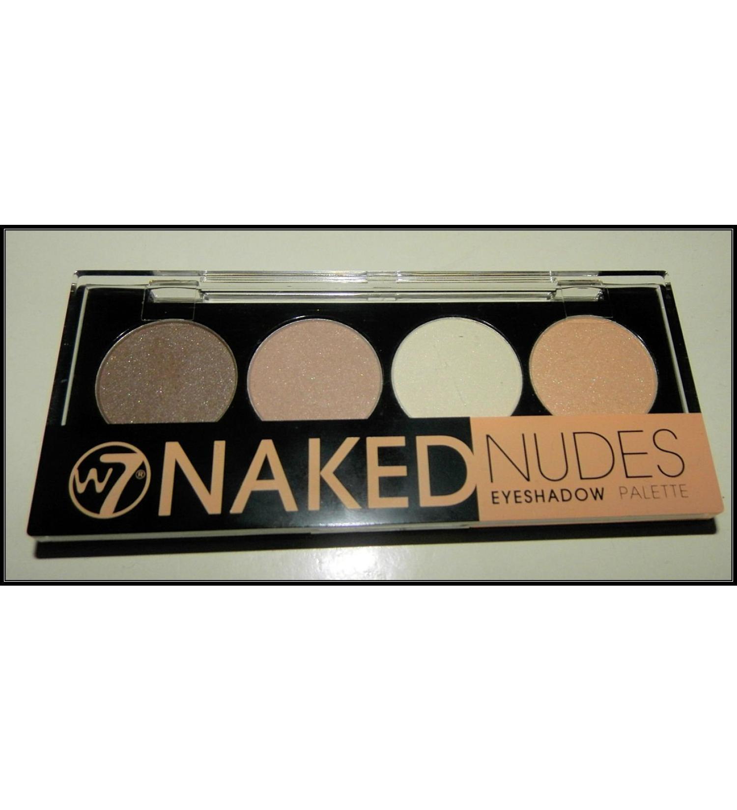 W7 Naked Nudes 4 Eye shadow Palette-new