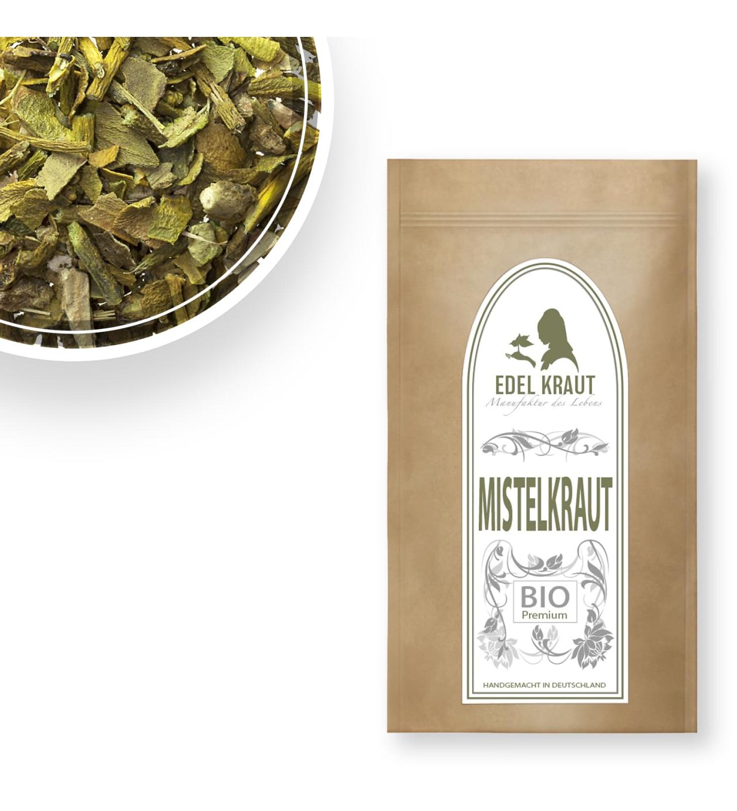 Organic Mistletoe Tea 100g | EDEL KRAUT - 100% Natural Mistletoe Herb for Health & Wellness - Buy Online on GoSupps.com