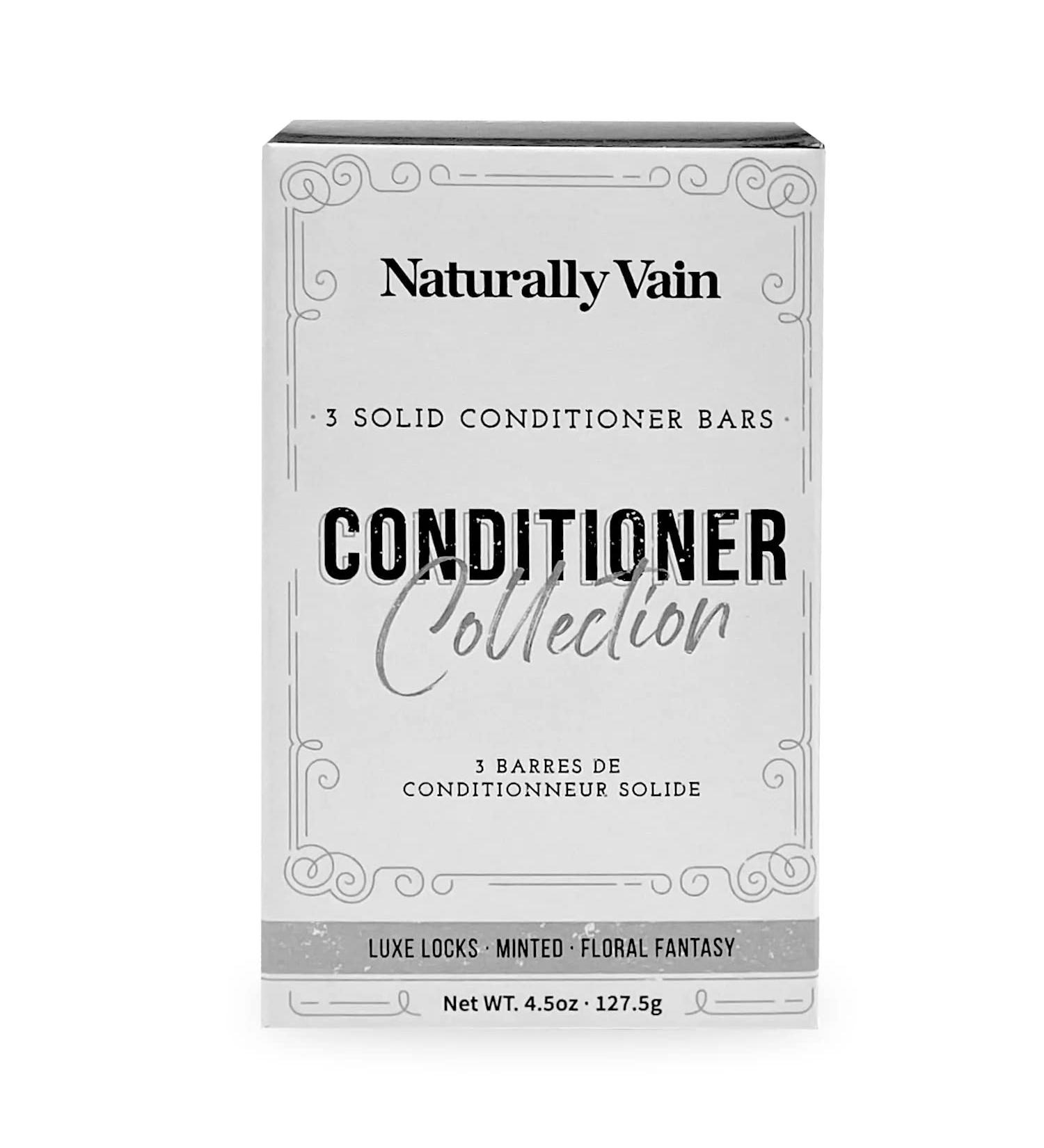 Solid Hair Conditioner Collection - Handmade Natural Hair Care Set for All Hair Types | 3-Pack Luxe Locks with Essential Oils & Shea Butter - Perfect Hair Gift Set with Travel Soaps - Buy Online on GoSupps.com