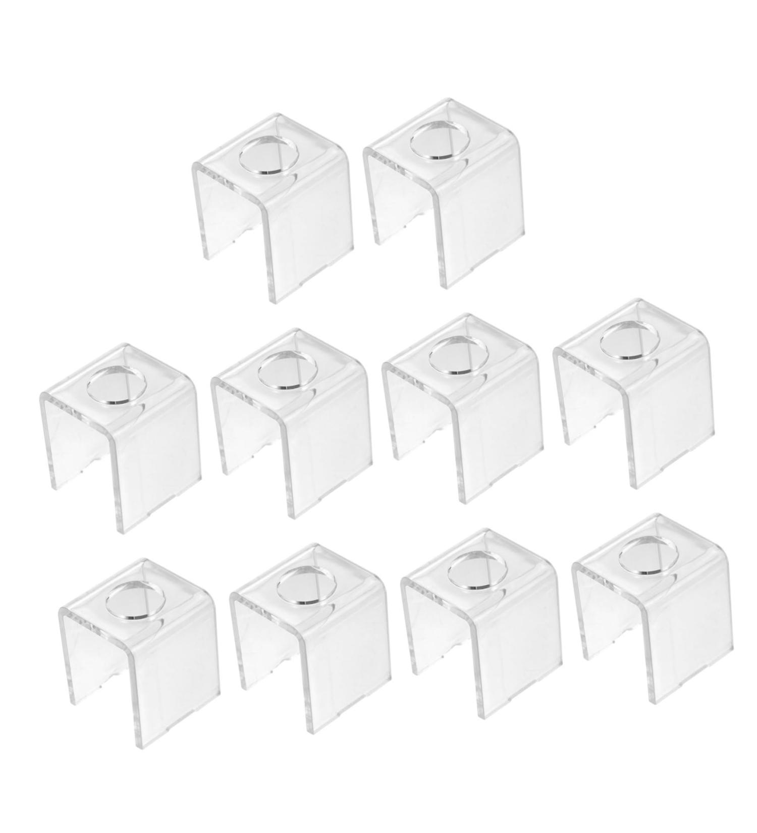 NOLITOY 10pcs Lipstick Mold - DIY Acrylic Lipstick Stands for Display & Storage | Perfect for Lip Plumping & Gloss Tubes | Durable & Stylish Design - Buy Online on GoSupps.com