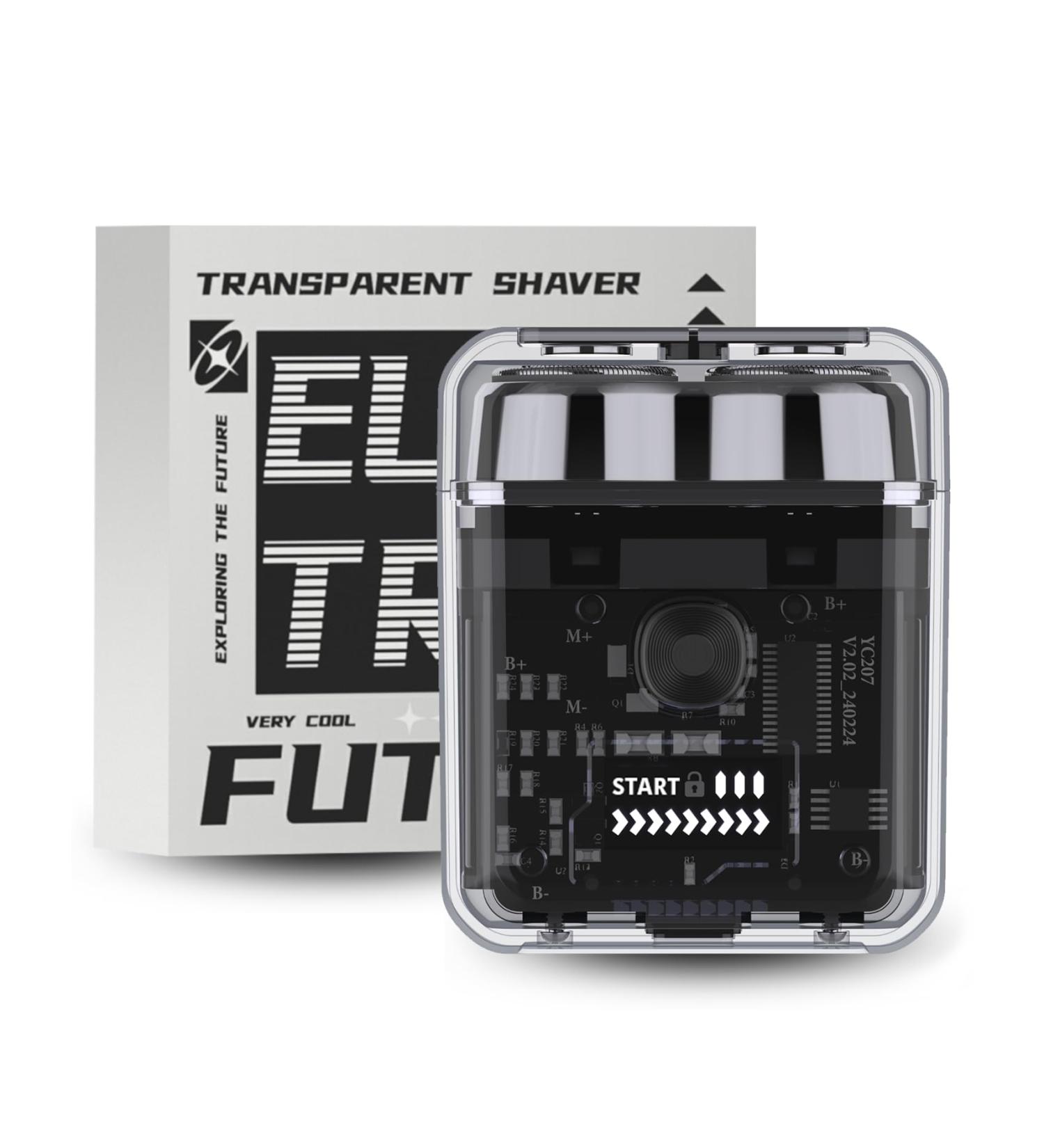 Electric Razor for Men - Portable Mini Travel Shaver | Cordless Lightweight 8500 RPM Face Shaver - Buy Online on GoSupps.com
