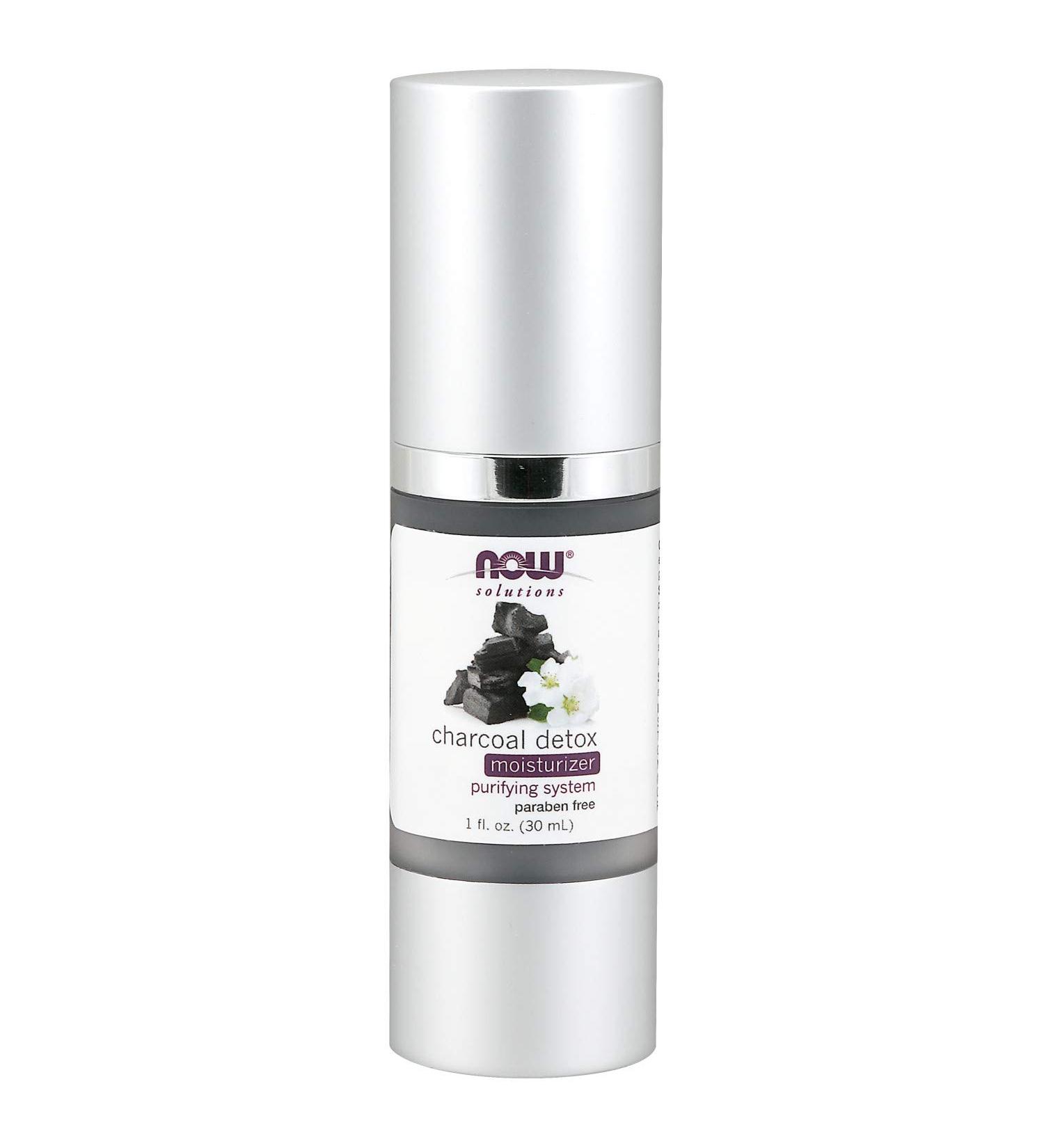 Now Foods Charcoal Detox Moisturizer 1 fl oz | Purifying Hydration & Skin Care - Buy Online on GoSupps.com