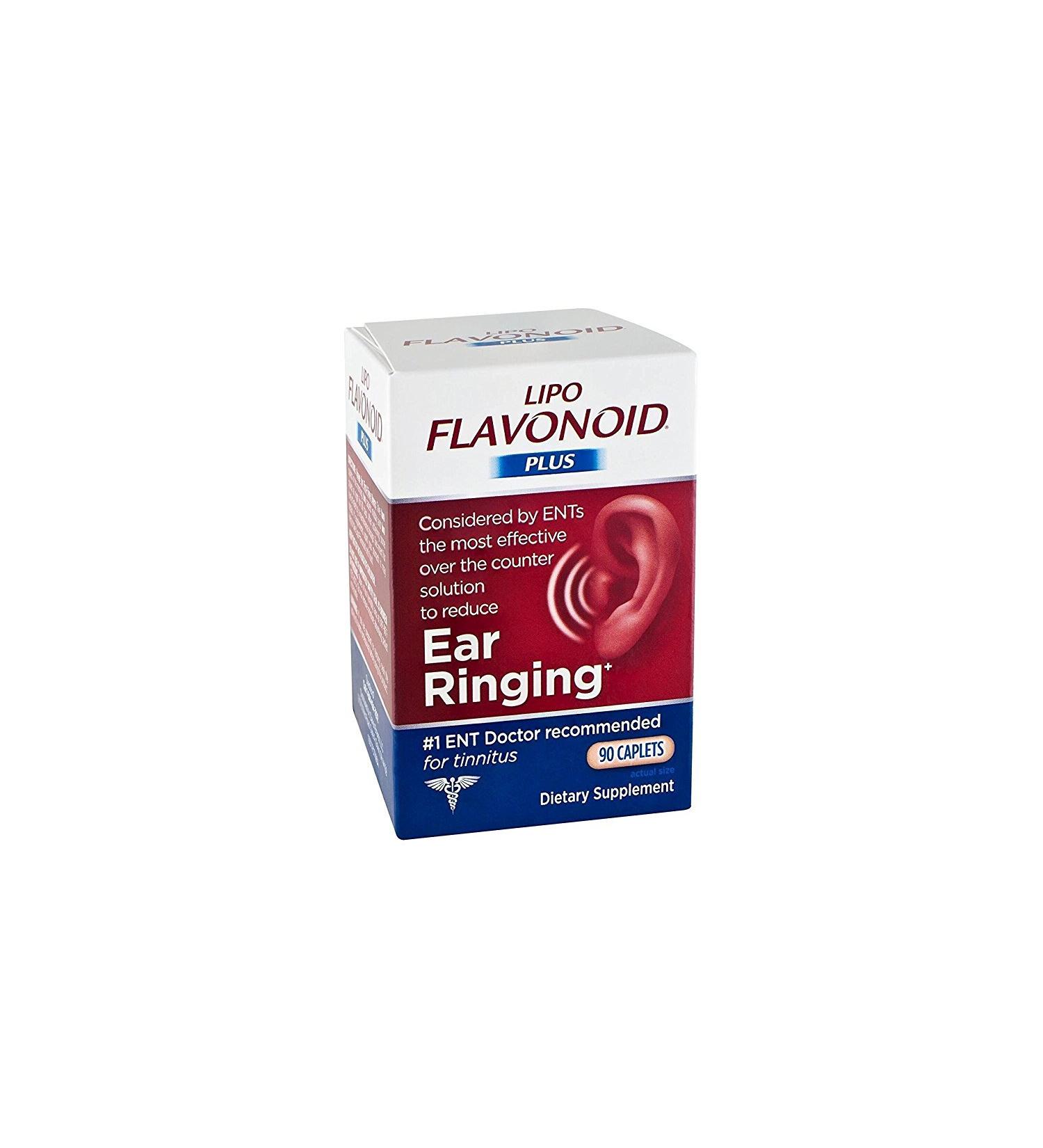 Lipo Flavonoid Plus Inner Ear Health Caplets, 90 Count