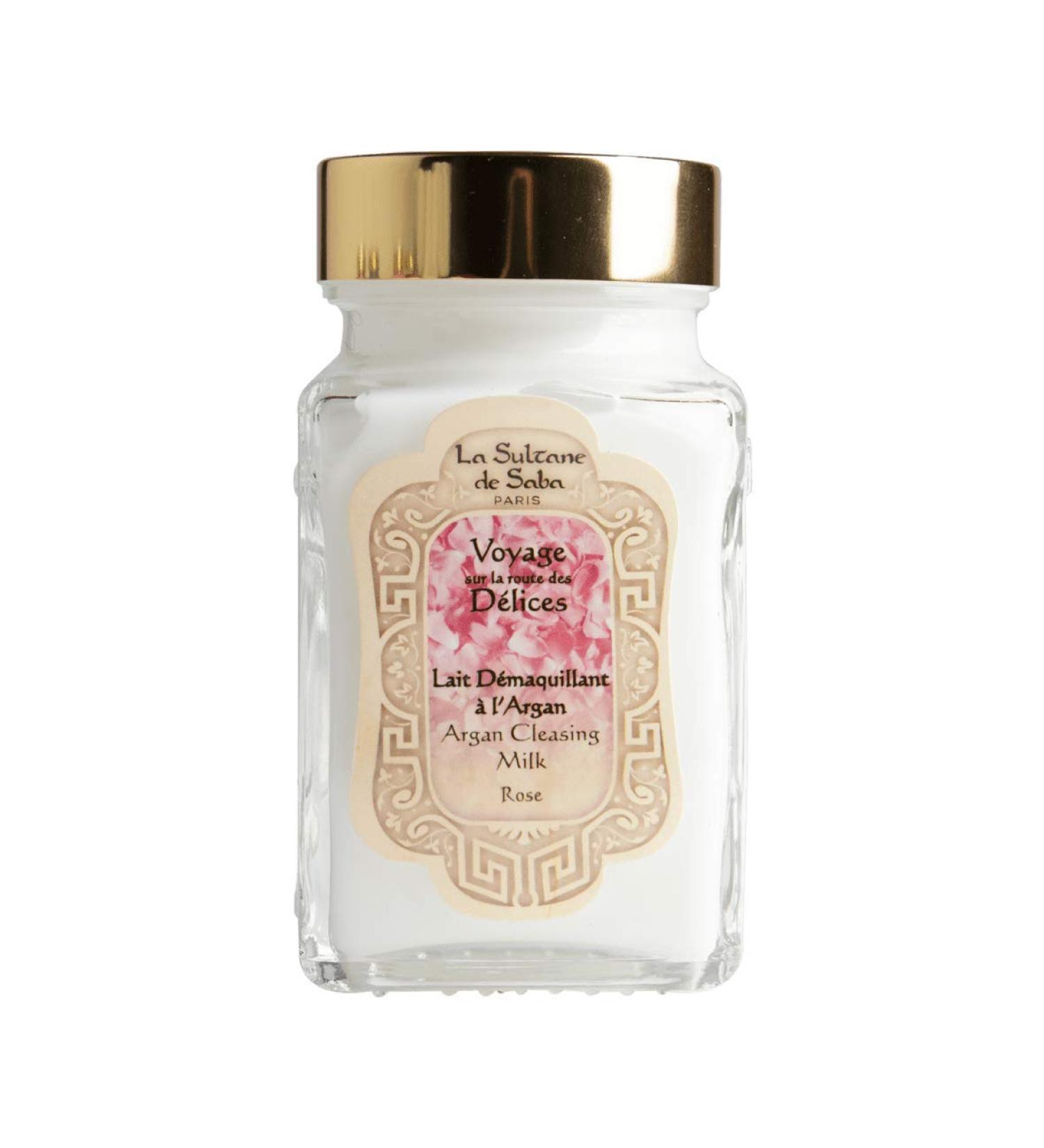 Lait D maquillant Argan & Rose