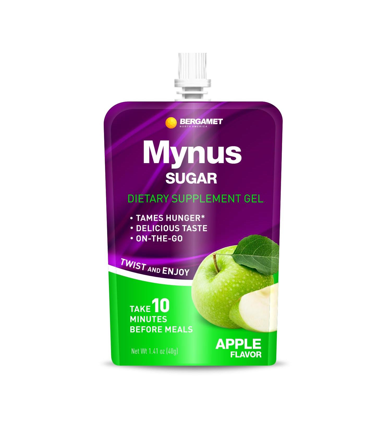 BergaMet Mynus Glucose Gel Packs with White Mulberry Leaf Extract 2500mg 10 Packs | Plant-Based Low Carb Oral Glucose Supplement Drink for Balanced Blood Sugar Support | Portable Gel Nutrition - Buy Online on GoSupps.com