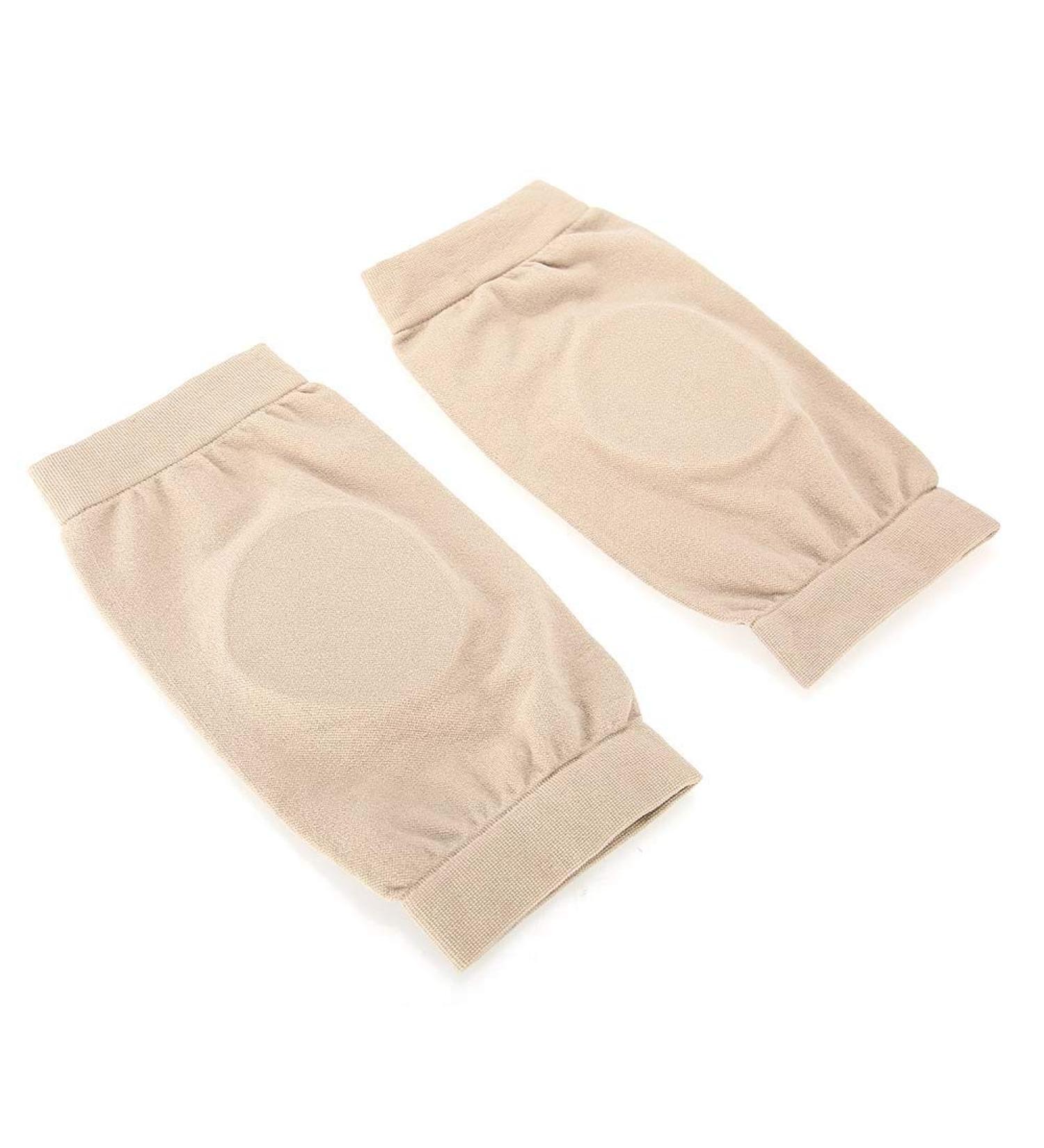 Soft Elastic Ankle Protection Sleeve Silicone Protective Pad Breathable Foot Heel Crack Sock Designed for Hockey Figure Roller - Buy Online on GoSupps.com