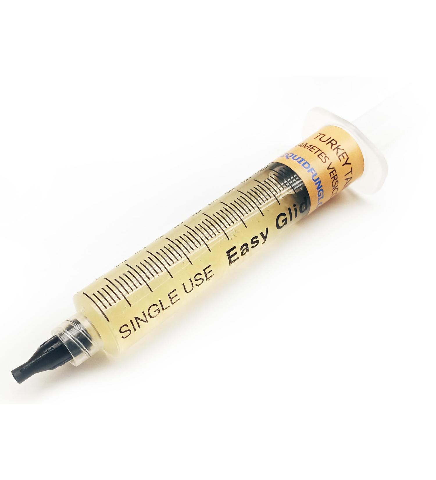 Liquid Fungi Florida Grey Oyster Mushroom Culture Syringe - Spore Free Live Mycelium - Buy Online on GoSupps.com