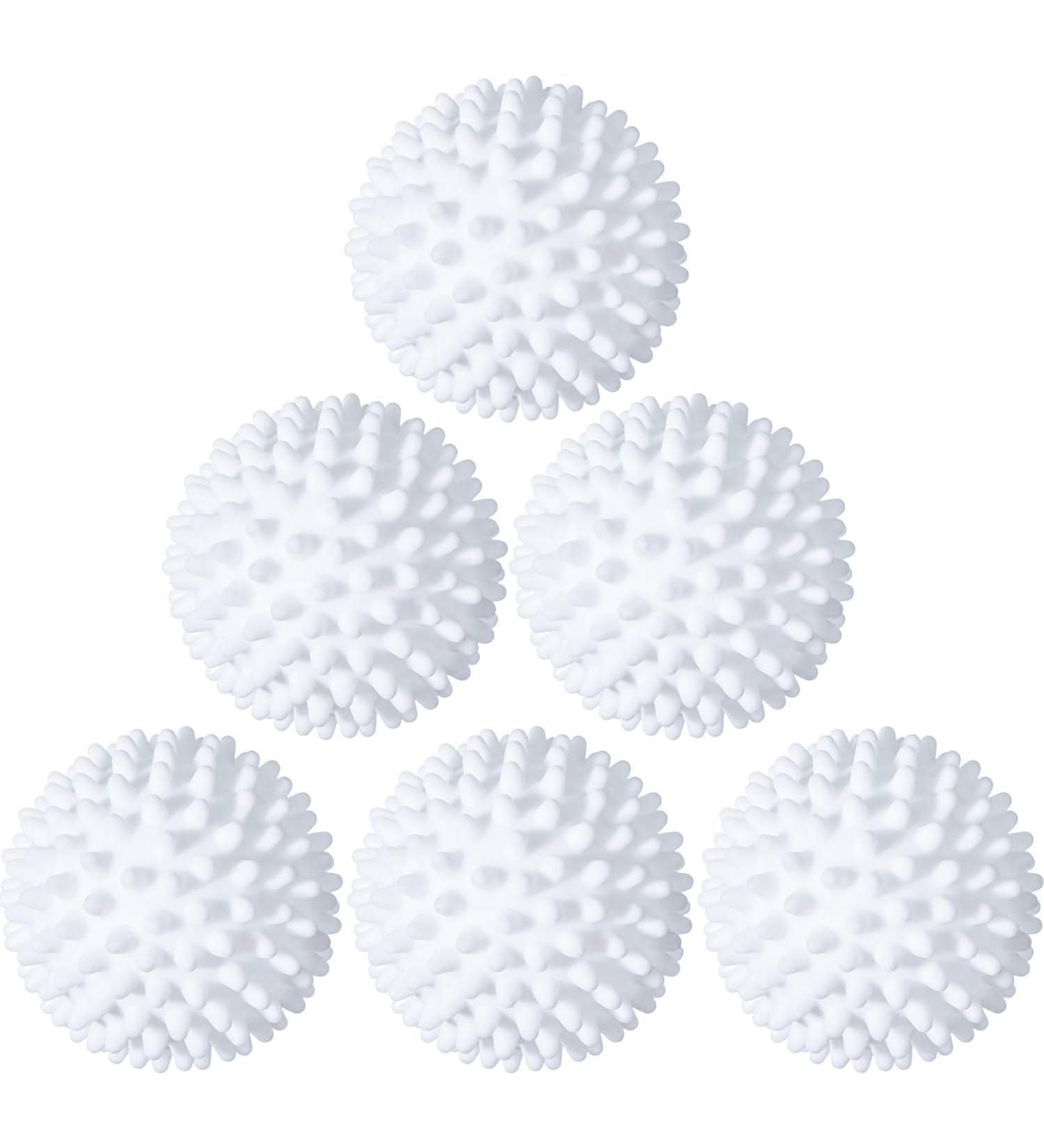 Teppich 6PCS White Dryer Balls Laundry Balls Softener Alternative - Buy Online on GoSupps.com