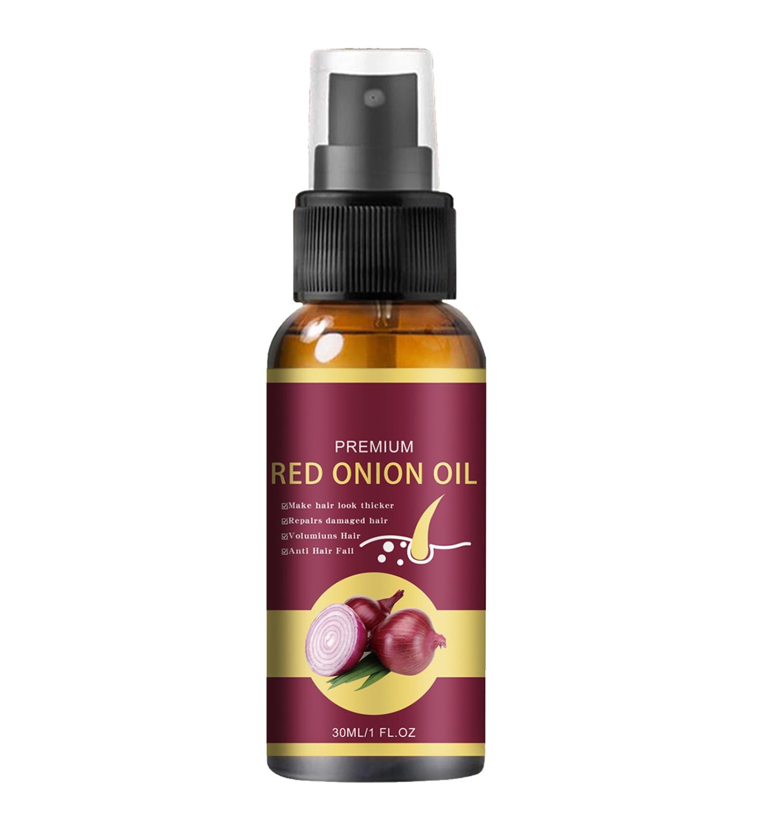  GNAUMORE Onion Hair Oil Essence for Hair Growth Fast Growth Hair Serum Anti-Hair Loss Serum for Women and Men Hair Regrowth Treatments 30 ml - Buy Online on GoSupps.com