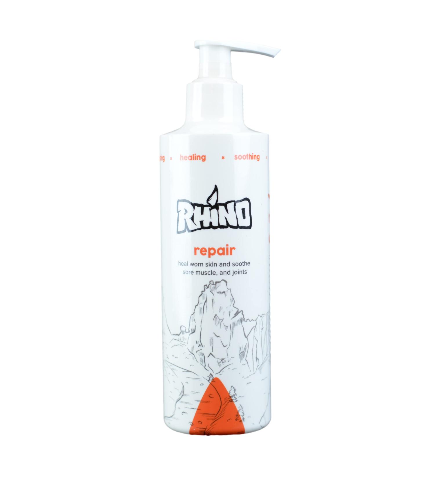 RHINO SKIN SOLUTIONS Natural Repair Cream for Dry Cracked Hands - Ideal for Rock Climbing, CrossFit, Lifting, MMA - Made in Oregon - Buy Online on GoSupps.com