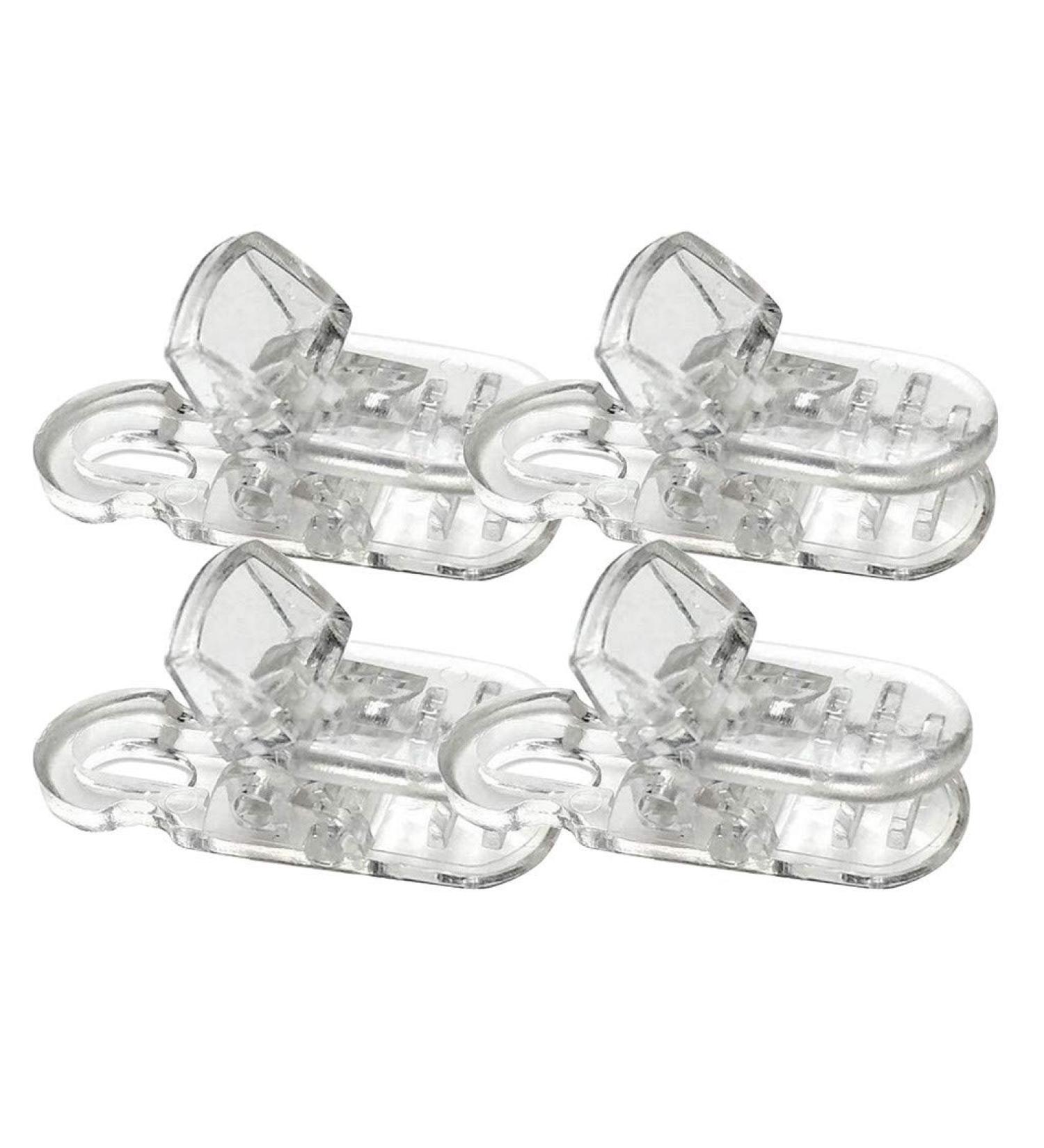 Universal Plastic Clip - Durable & Solid Bottle Stabilizer for Feeding Handyman Storage - Clear One Size - Buy Online on GoSupps.com