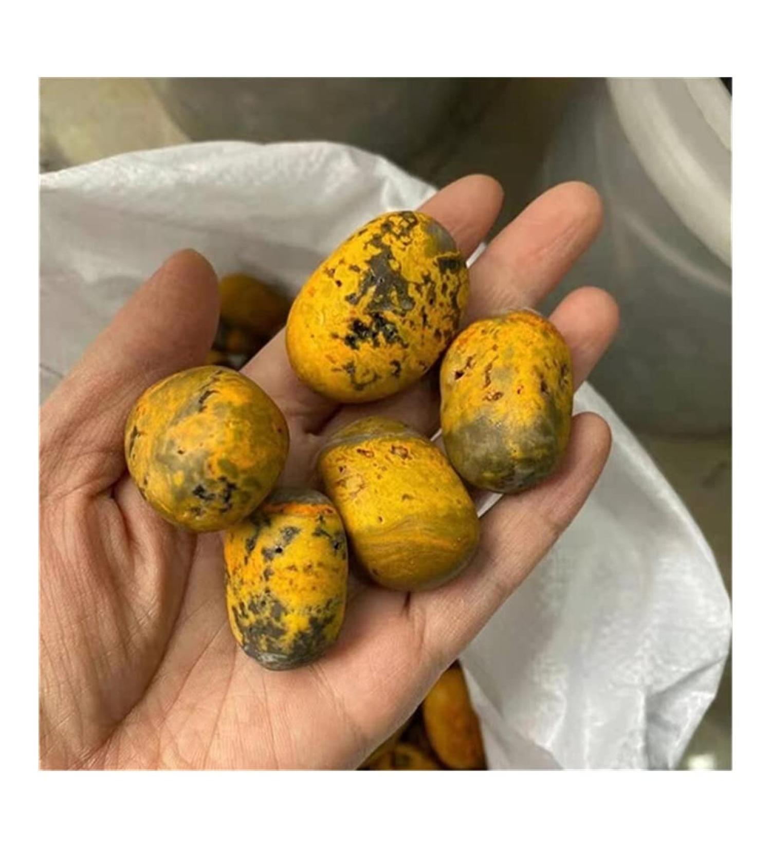 Balance Natural crytsals and Gemstones Bumblebees Tumbled Stones for Sale Lucky Stone ningxiao - Buy Online on GoSupps.com