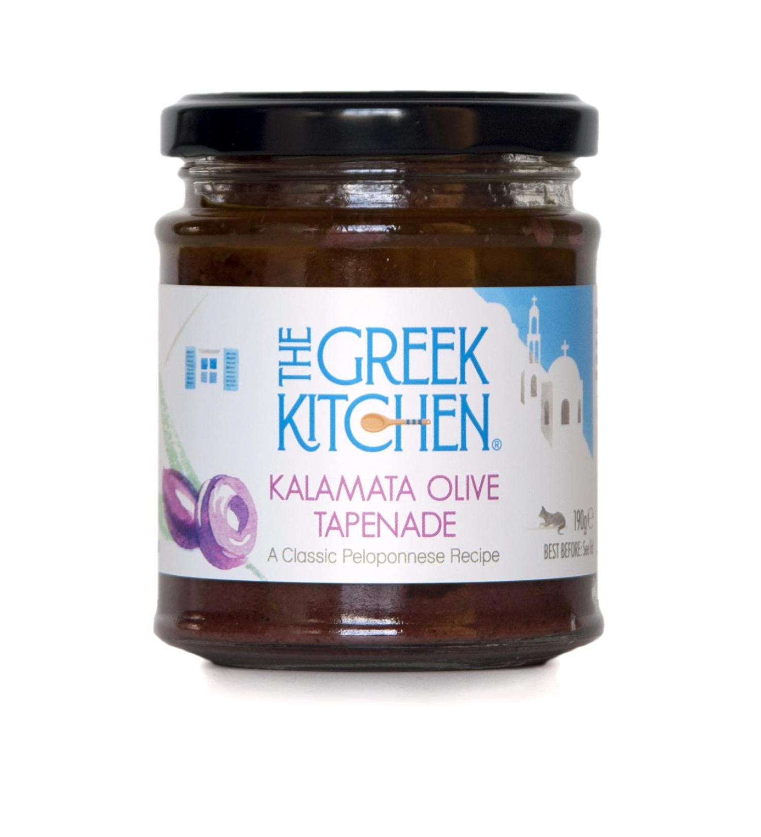 The Greek Kitchen Kalamata Olive Tapenade 180 g Purple - Buy Online on GoSupps.com