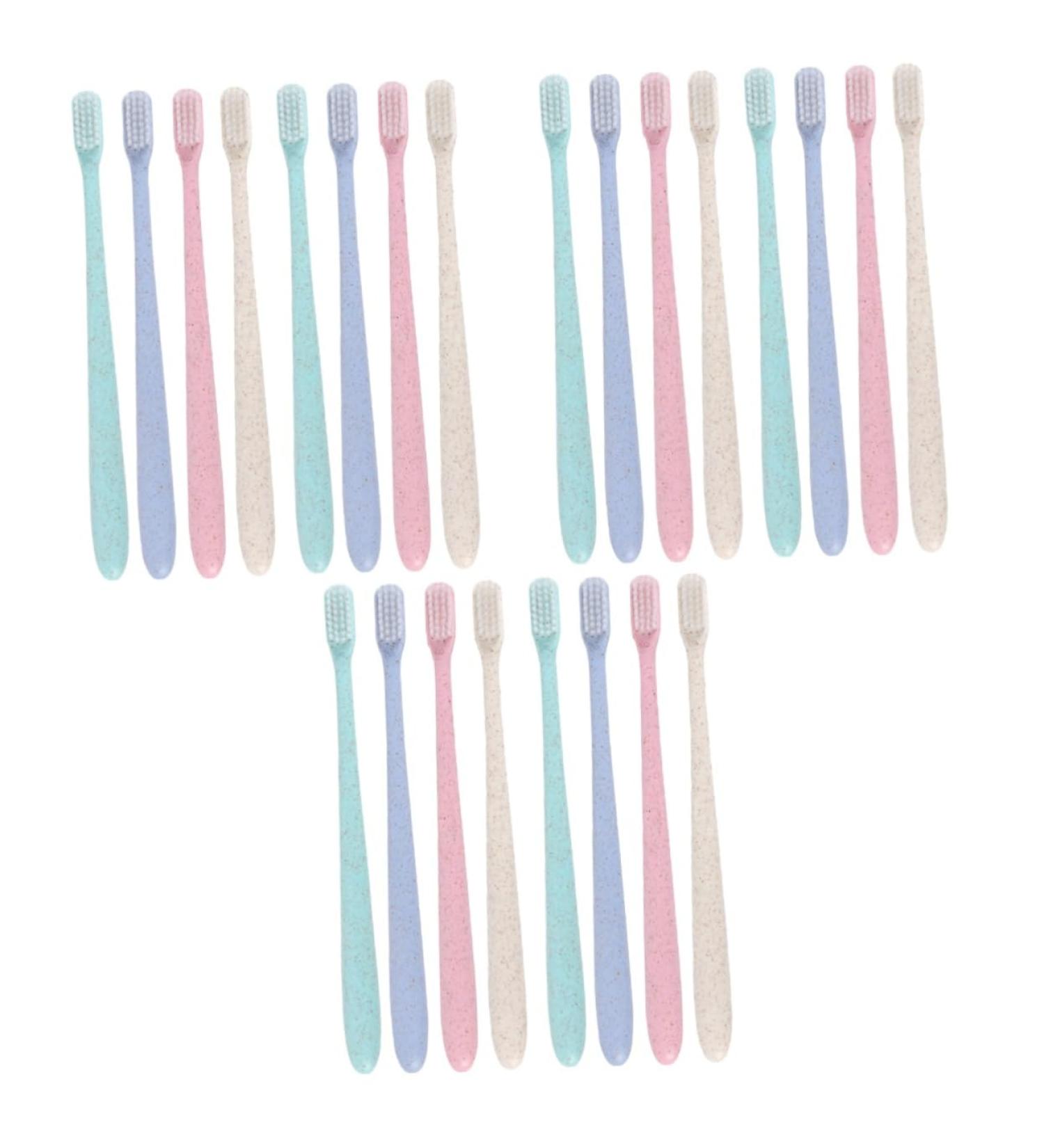 Healvian 6 Box Travel Toothbrush Set - Eco-Friendly Cap Included Perfect for Home & On-the-Go Dental Care - Buy Online on GoSupps.com