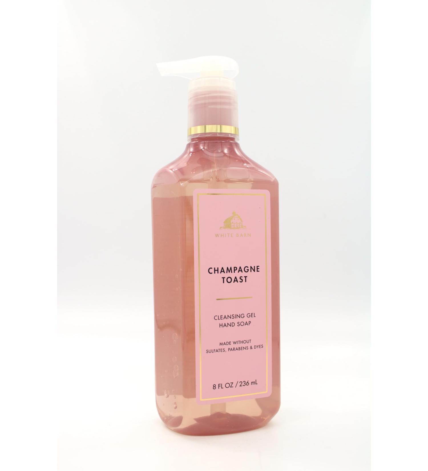 Champagne Toast Bath and Body Cleansing Gel Hand Soap 8 fl oz