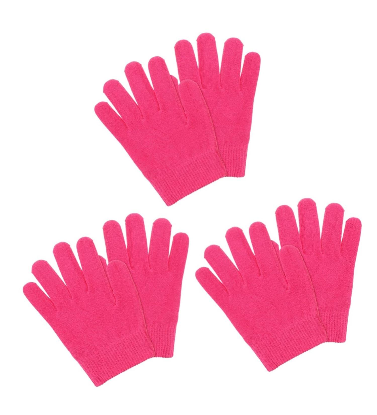 Ipetboom 3 Pairs Night Moisturizing Gloves Cracked Hands Repair Cream Gel Gloves Spa Gloves Womens Glove Exfoliating Gloves Compact Gloves Care Moisturizing Gloves Skin Care Accessories - Buy Online on GoSupps.com