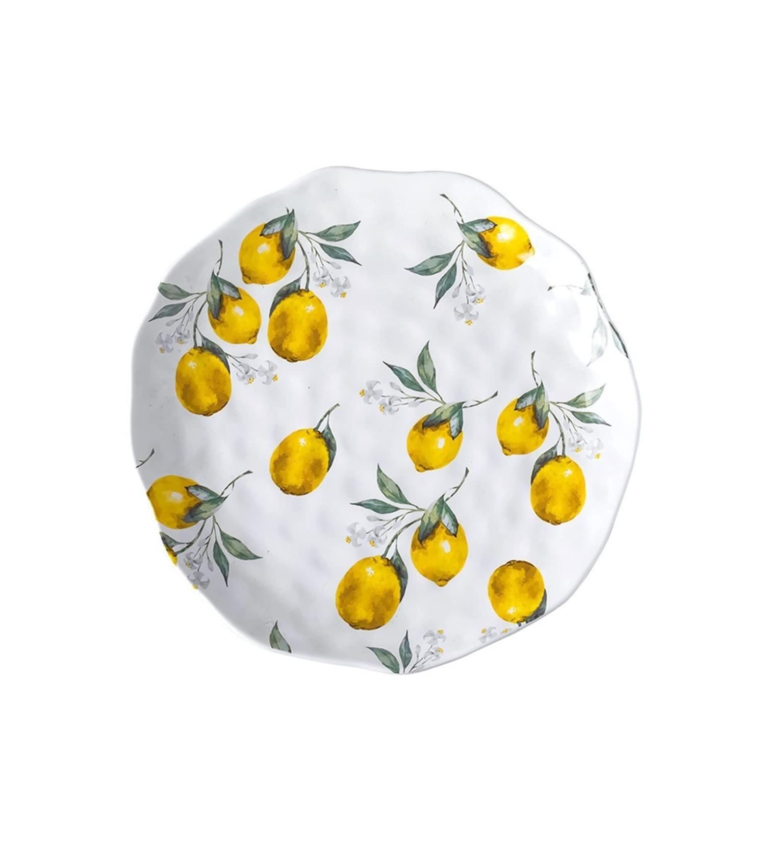 Serving Plates Creative Dinner Plates Lemon Irregular Flat Dinner Steak Salad Plate Snack Plate Household Vegetable Plate Cake Dish Home Kitchen Tableware for Appetizer Dinner and Desserts (Color : 8 Inch - Buy Online on GoSupps.com