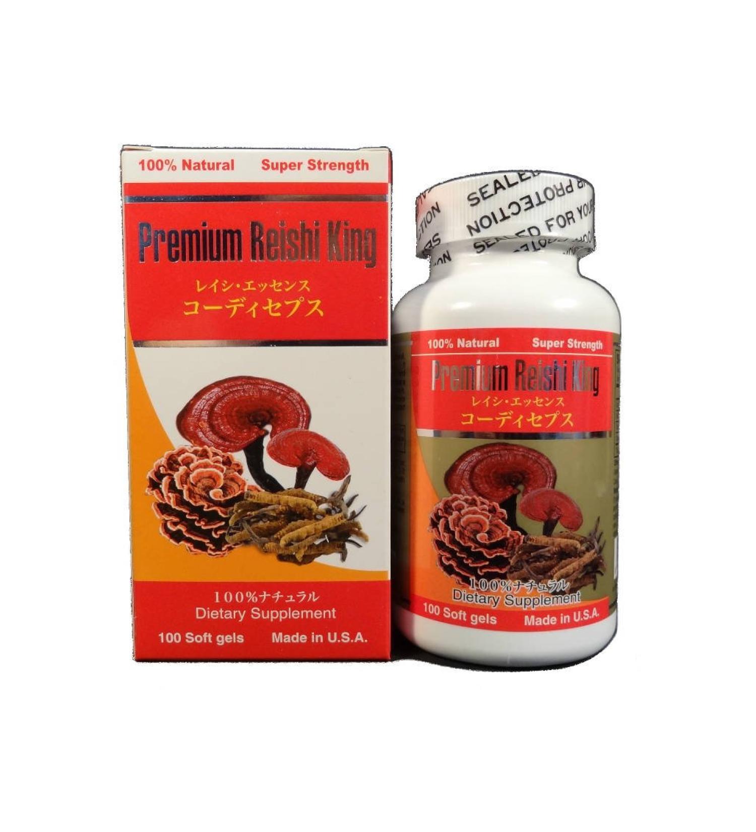 Premium Reishi King 100 softgels