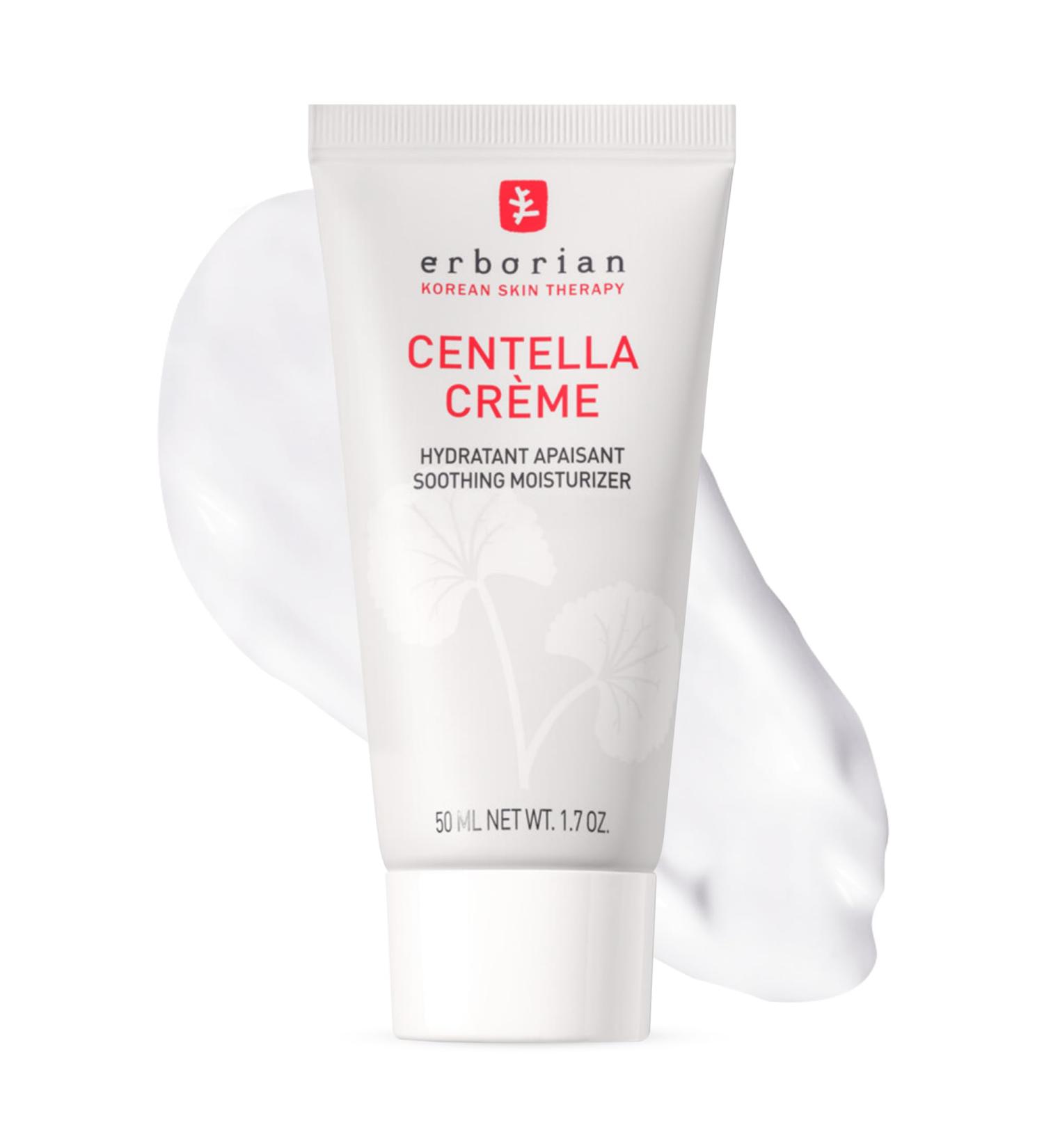Erborian Face Moisturizer Cream Centella Cream - Ultra Light-Weight Facial Moisturizing Cream with Shea Butter Hyaluronic Acid Glycerin & Beta Glucan - Soothes & Hydrates Skin - All Skin Types 50ml - Buy Online on GoSupps.com