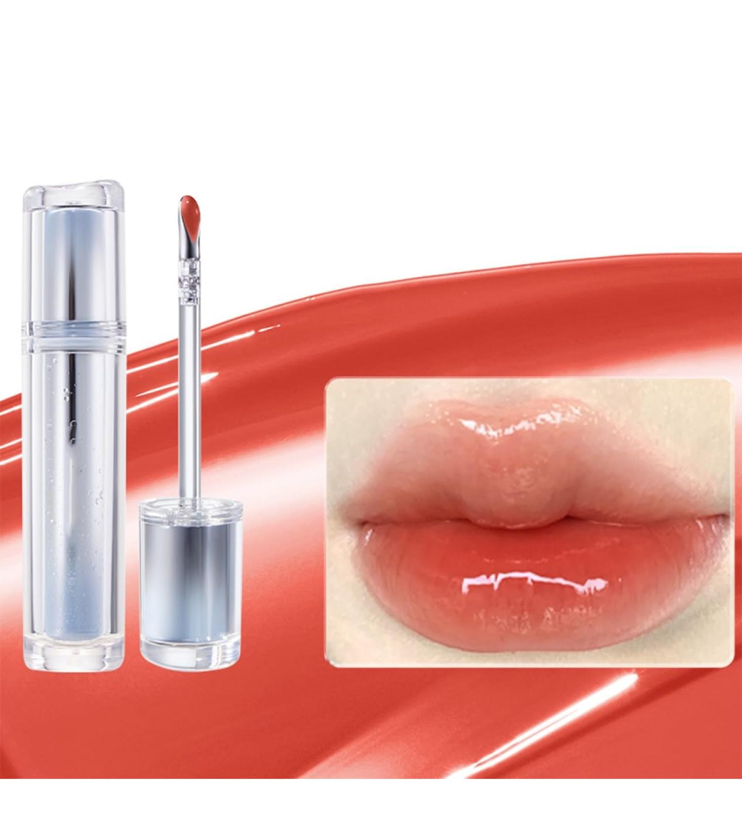  Qixfyze Judy Doll Jelly Moisturizing Lip Gloss Moisturizing Lip Tint Mirror Lip Gloss 2024 with Metallic Tip Applicator - Long Lasting and Non-stick - Buy Online on GoSupps.com