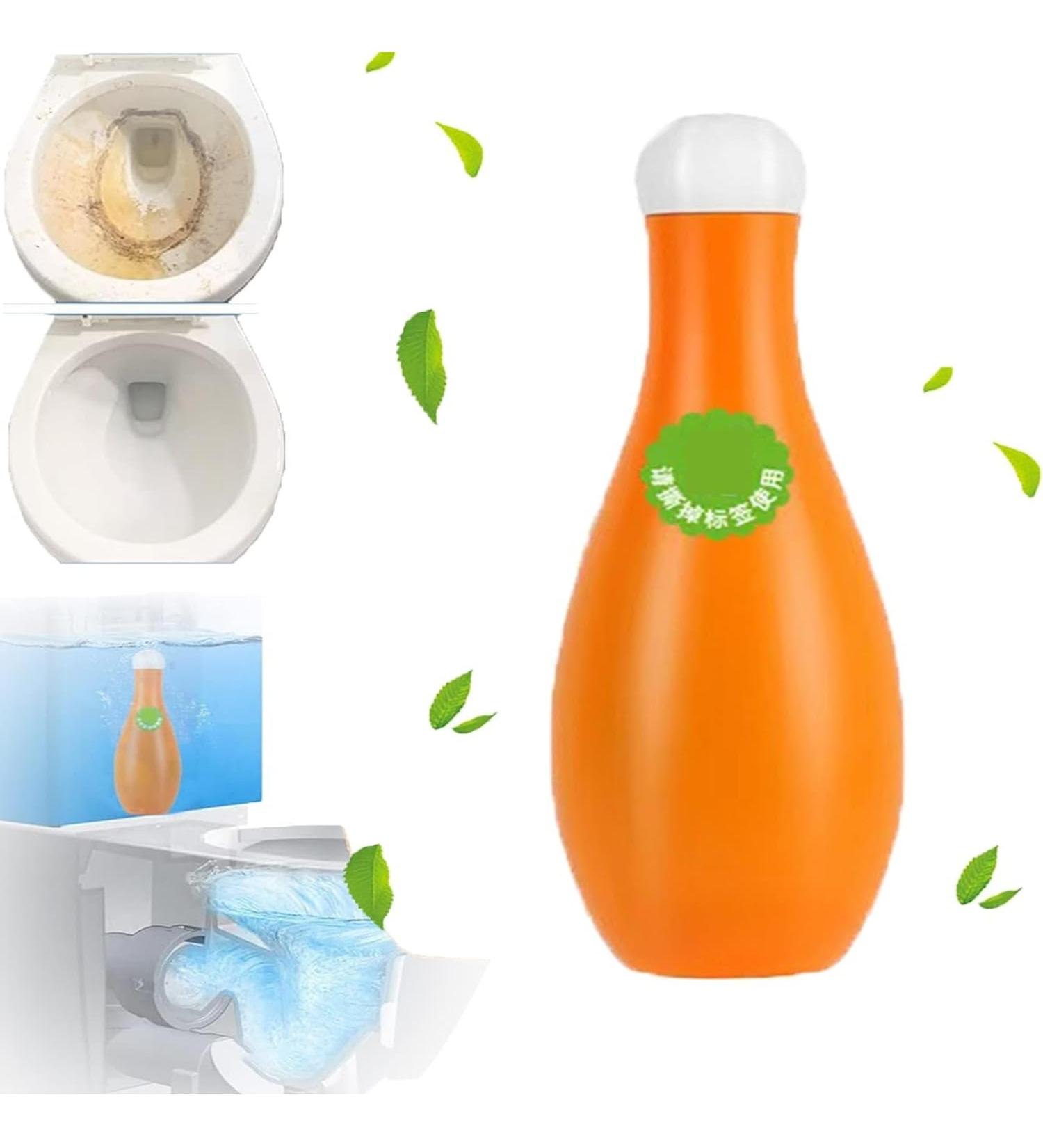 Bowling Blue Bubble Toilet Bowl Cleaner Blue Bubble Bottle Cleaner Tablet Toilet Fresheners Bowling Blue Bubble Household Toilet For Bathrooms Toilets (1pcs) - Buy Online on GoSupps.com