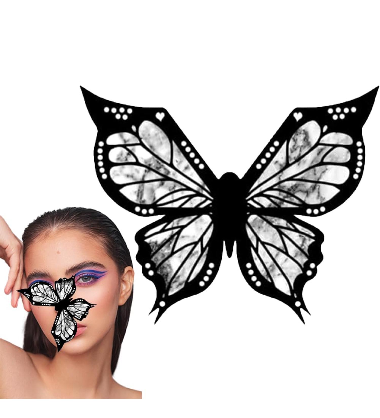 behound Butterfly Eyeliner Stencil Butterfly Makeup Stencil Butterfly Eyeliner Stamp Butterfly Eye Makeup Stencil Eyeliner Stencils for Eyes 1 Pcs - Buy Online on GoSupps.com