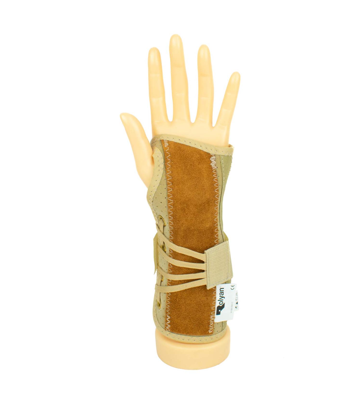 Deluxe Lace-Up Wrist Splint for Comfort & Stability - Single Pull Closure for Carpal Tunnel Arthritis Relief - Small Left - Buy Online on GoSupps.com