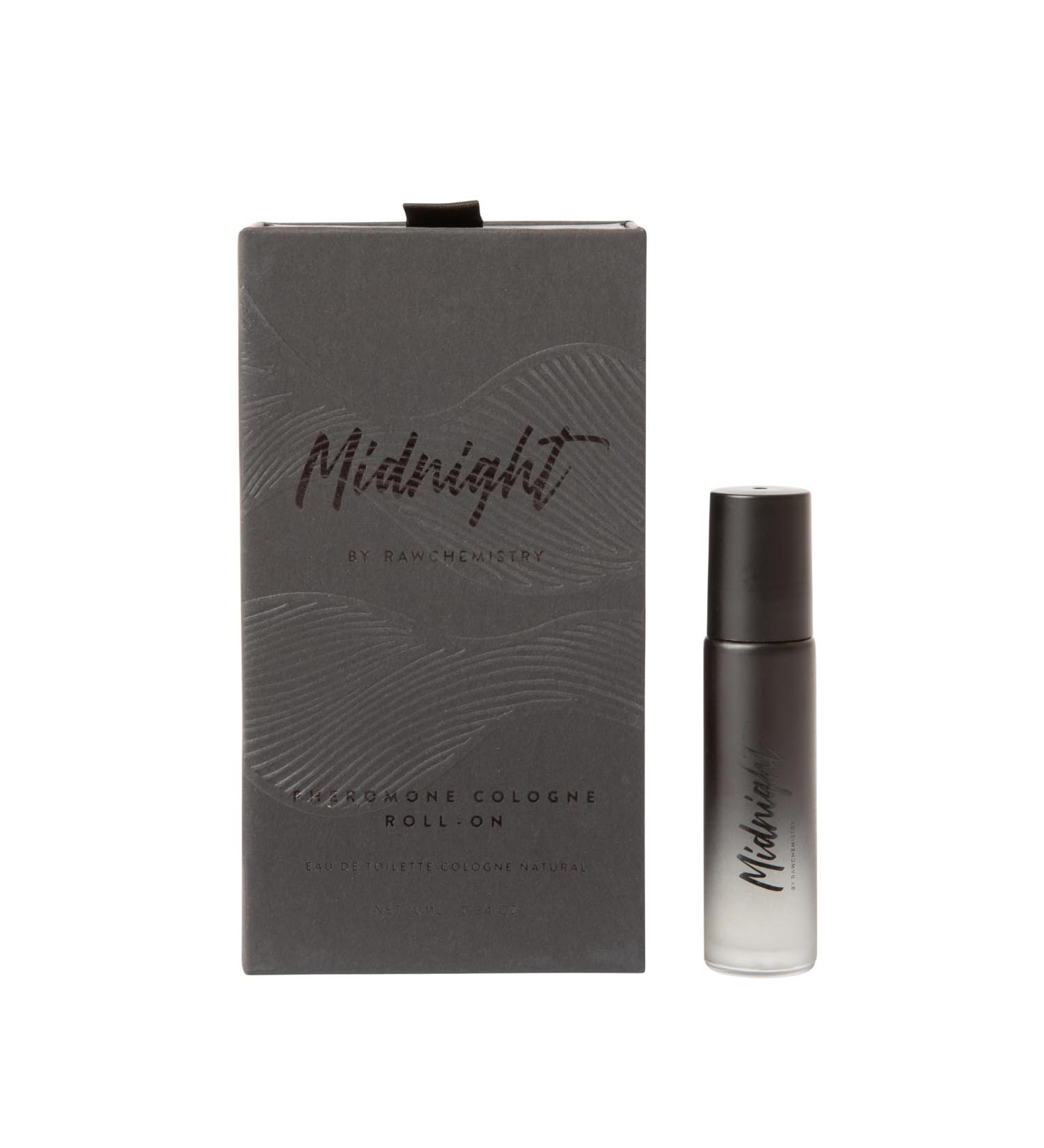 RawChemistry Midnight Pheromone Infused Cologne for Men Roll-On I Men's Cologne with Pheromones I Fragrances for Men - Buy Online on GoSupps.com