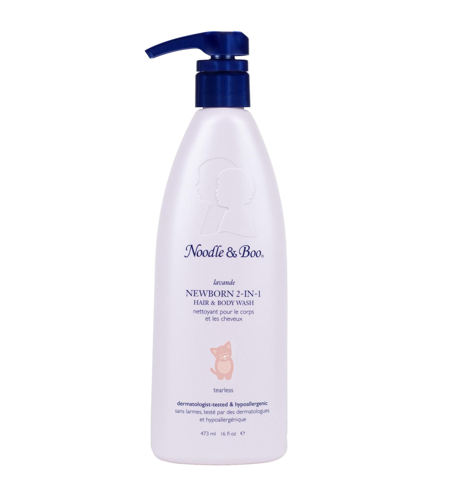 Noodle & Boo Lavender 2-in-1 Hair & Body Wash 16 Fl Oz - Gentle Baby Bath Product - Buy Online on GoSupps.com