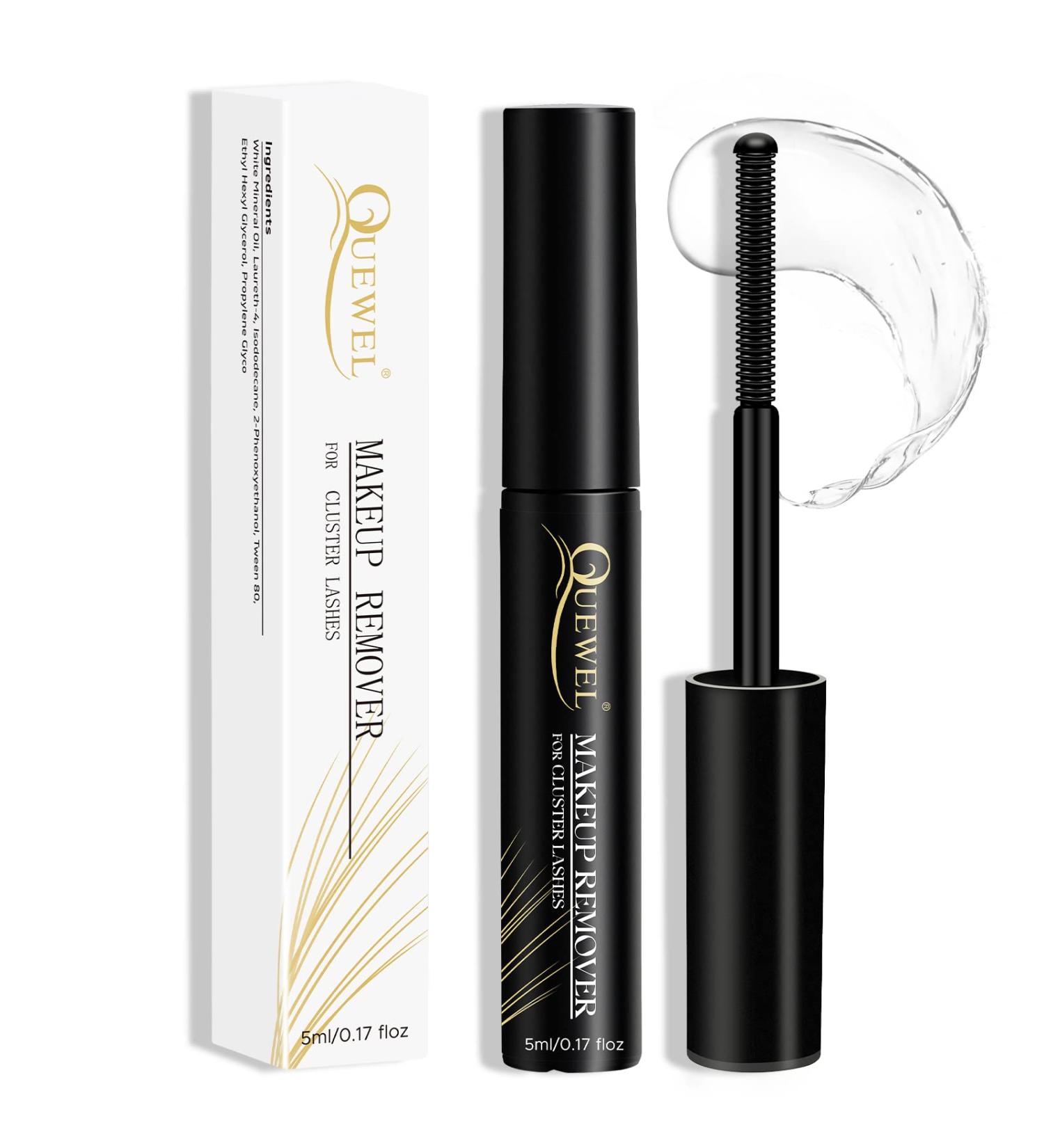 Cluster Lashes Individual Eyelashes Remover QUEWEL Cluster Eyelash Extension Glue Removal for Sensitive Skin Gently Removing Lash Clusters Glue Clear 5ml For Personal Use At Home 1 count (Pack of 1) cluster-remover - Buy Online on GoSupps.com