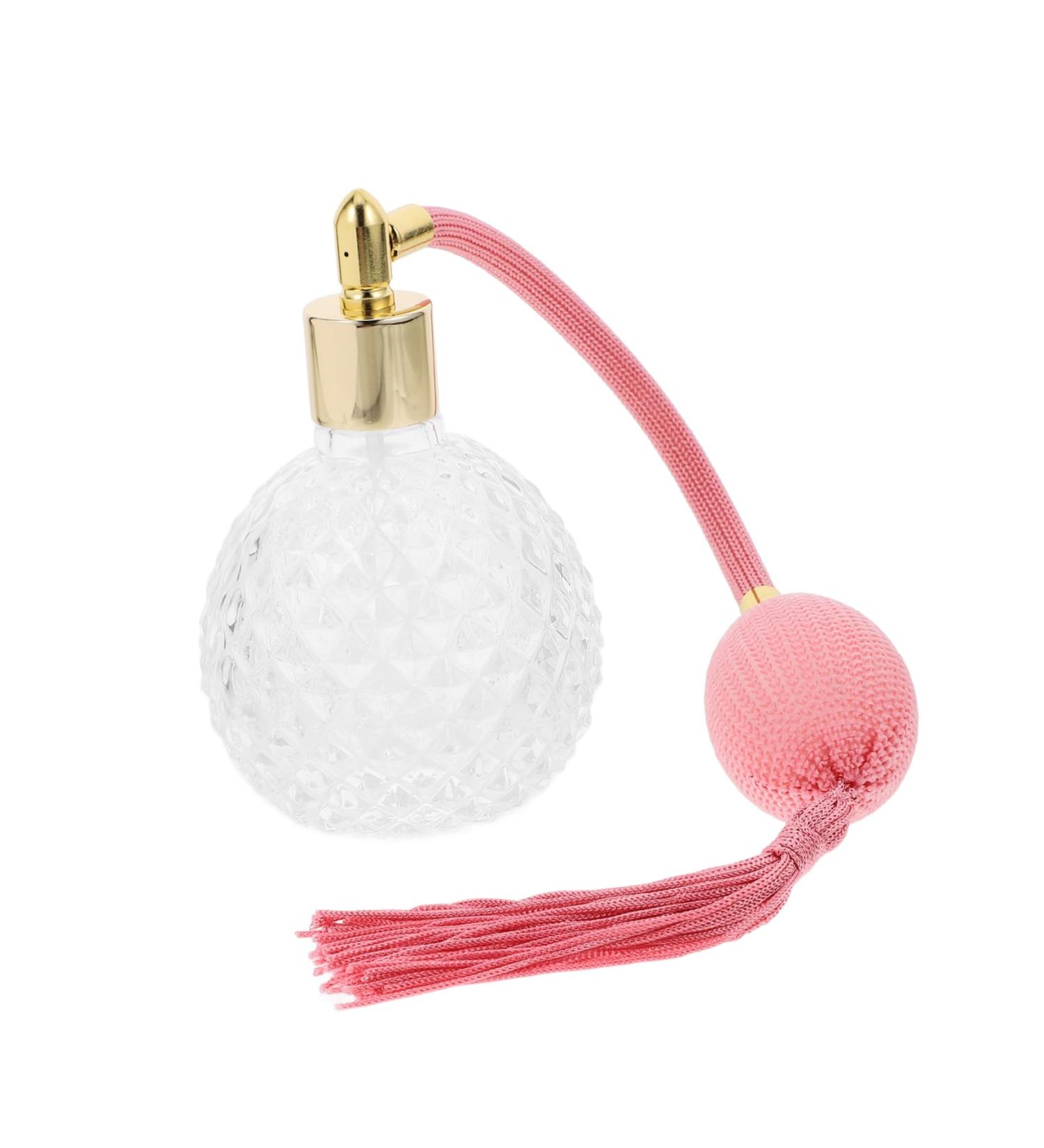 1pc Air Bag Perfume Bottle Mini Perfume Makeup Container Liquid Travel Containers Refillable Perfume Perfume Bottle Vintage Perfume Bottle Empty Perfume Sprayer Glass Vial 10.5X7.6CM Pink - Buy Online on GoSupps.com