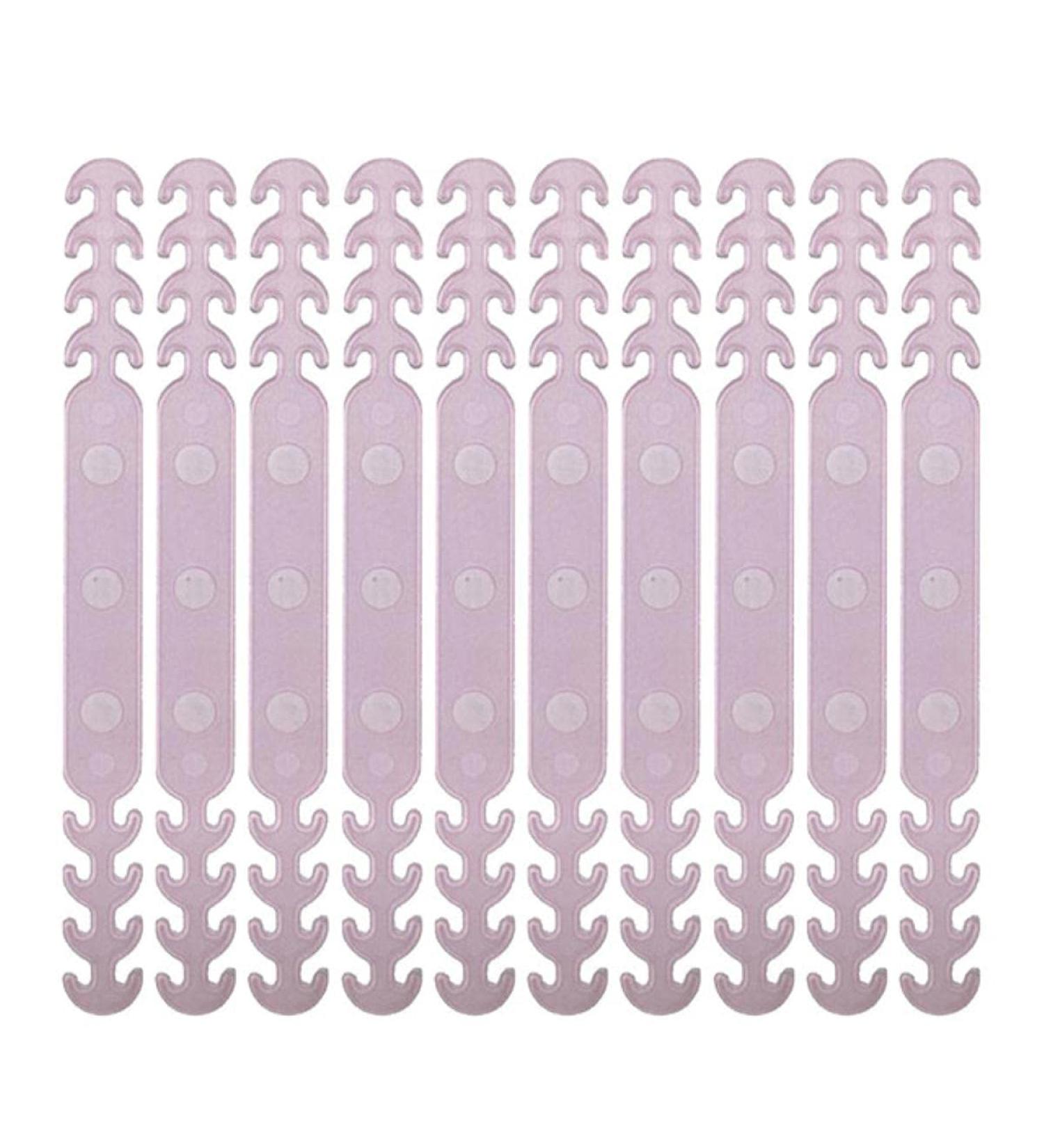Buy 10PCS Pink Adjustable Anti-Slip Ear Grips for Masks - International Shipping Available - Buy Online on GoSupps.com