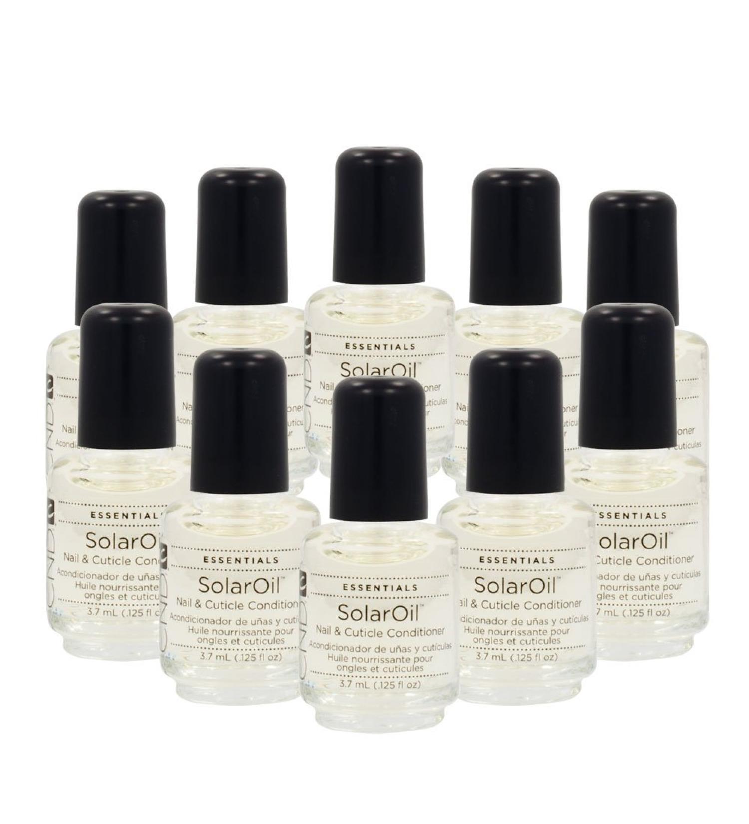 Lot 10 CND Essentials Solar Oil .125 oz Nail Cuticle Condition Polish Treatment