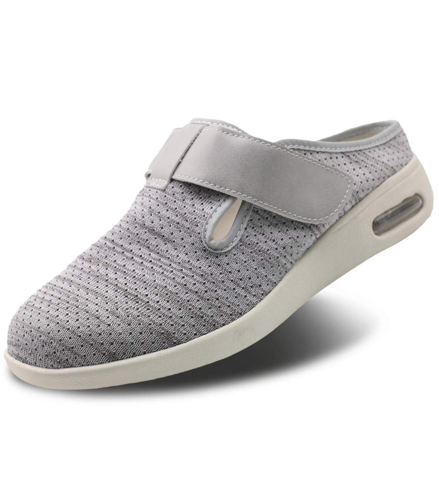 MEJORMEN Men's Diabetic Shoes - Extended Width Adjustable Closure Slippers for Swollen Feet - Lightweight Casual Sandals with Diabetic Support - Buy Online on GoSupps.com